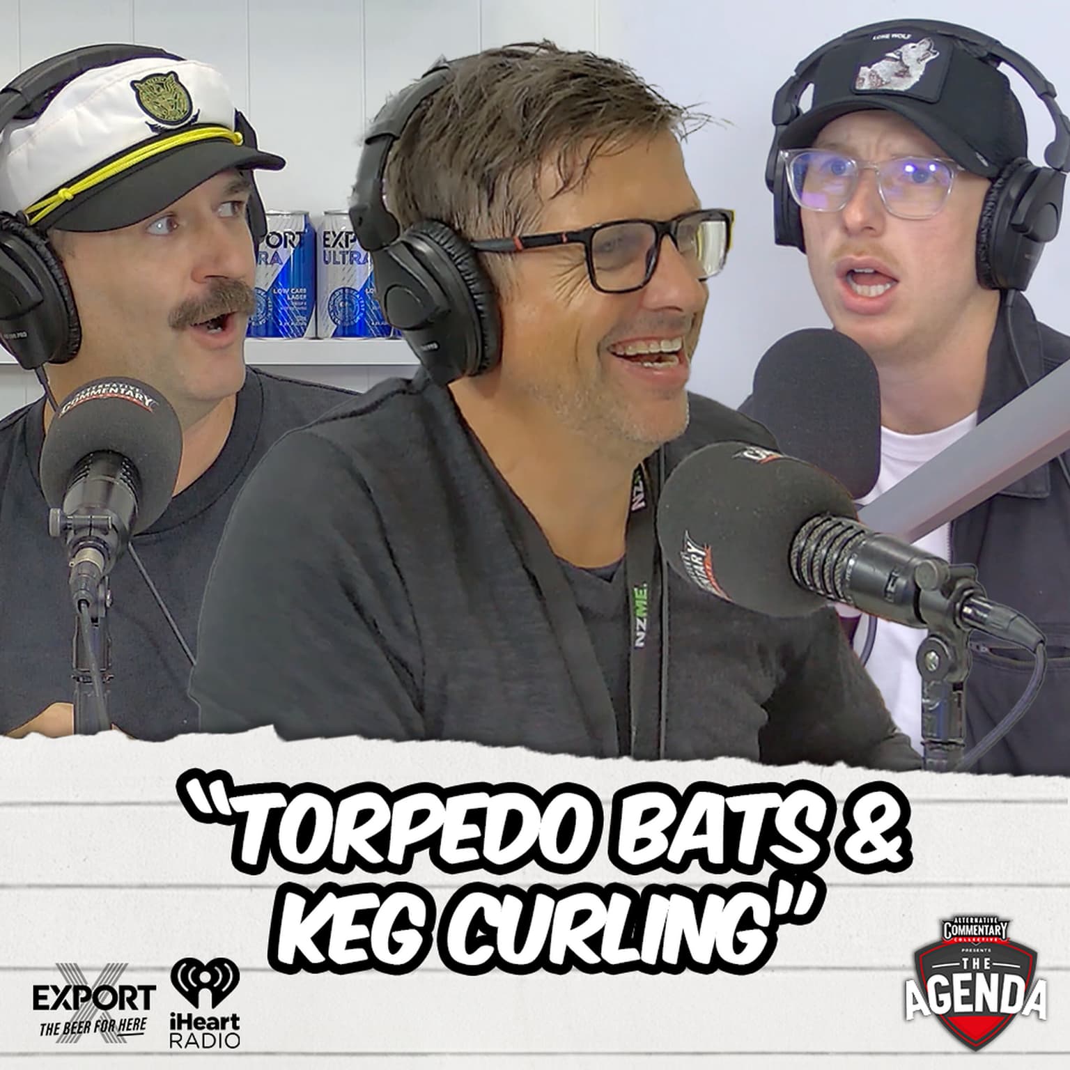 "Torpedo Bats & Keg Curling" artwork