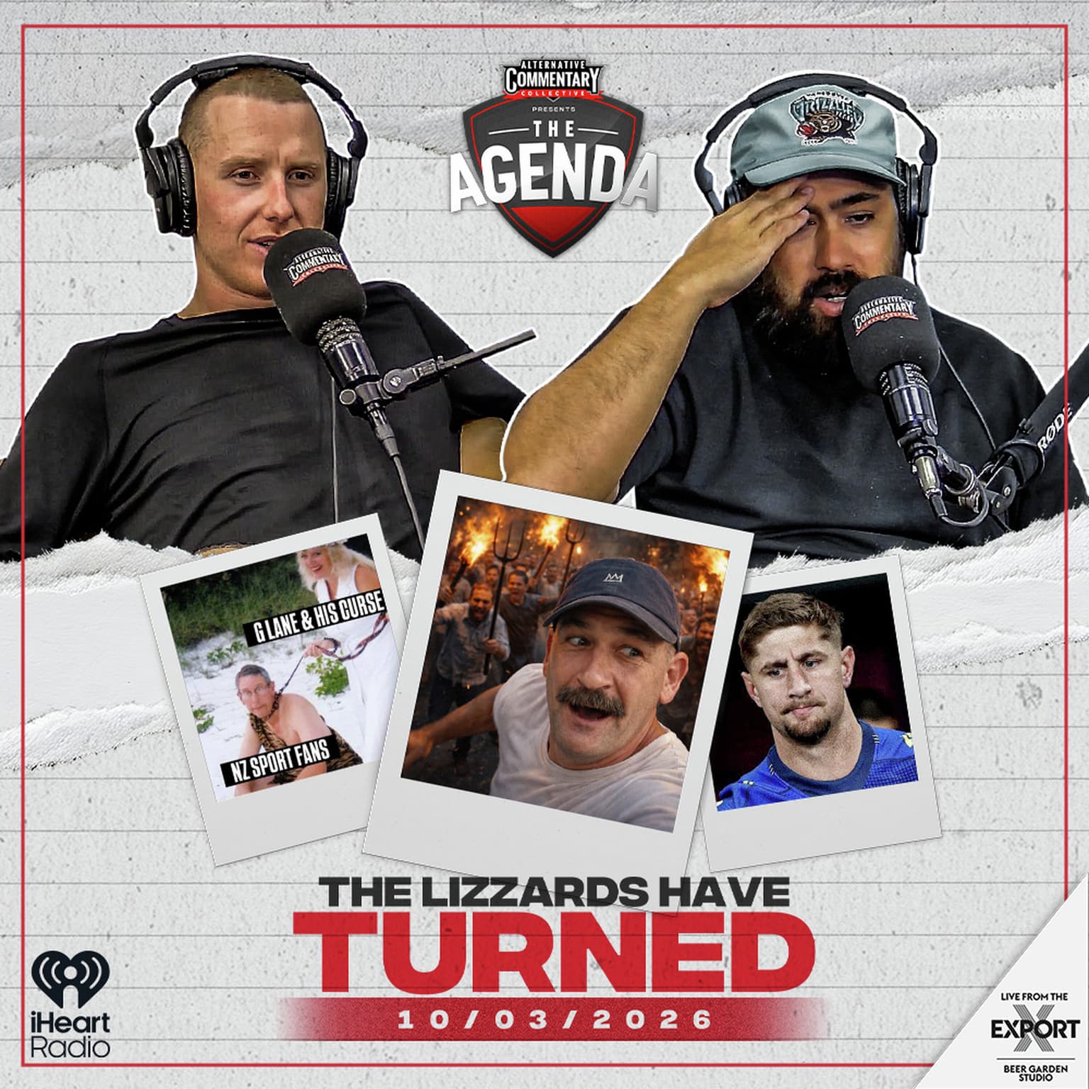 "The Lizards Have Turned" artwork