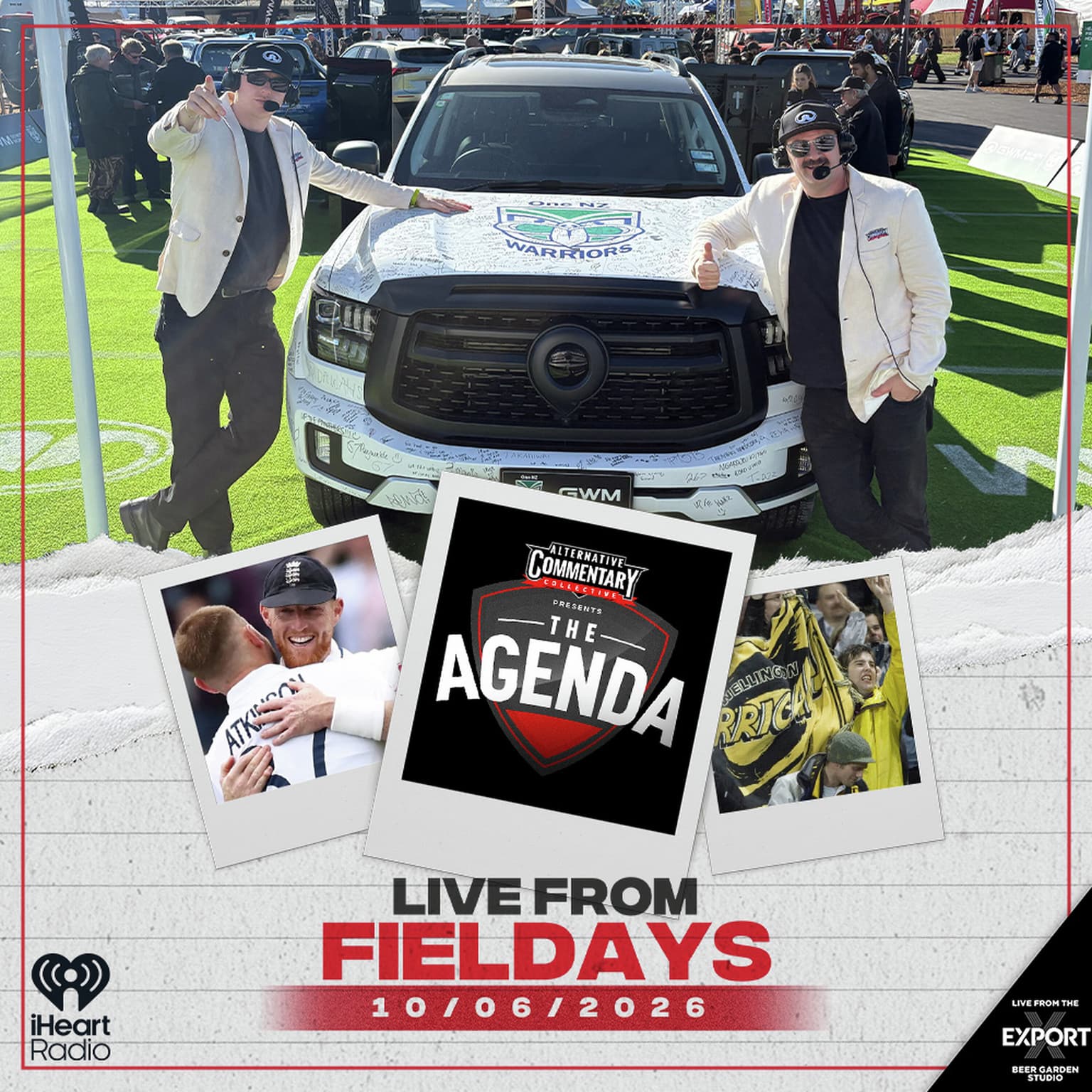 "Live From Fieldays" artwork