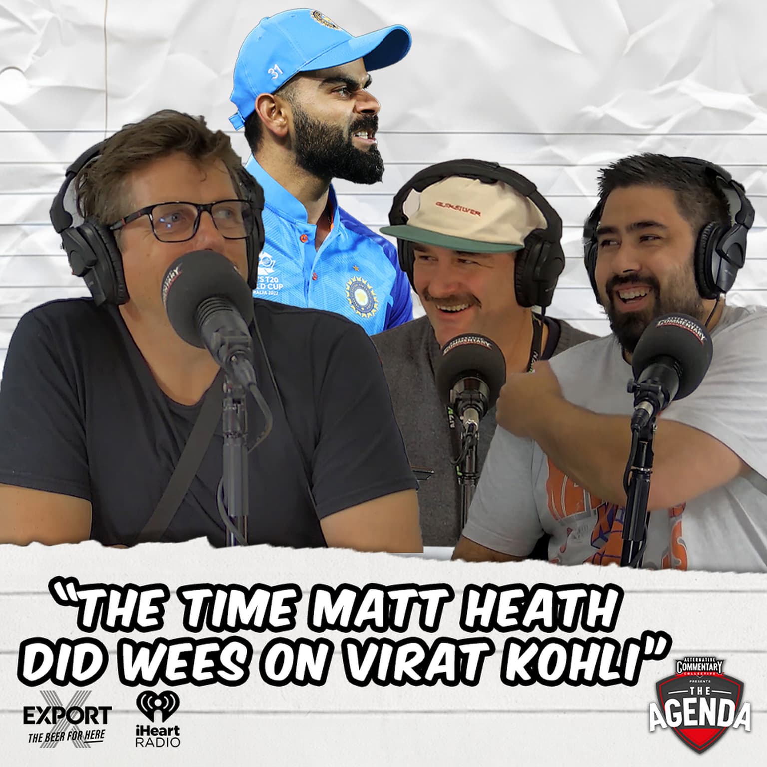 "The Time Matt Heath Did Wees On Virat Kohli" artwork