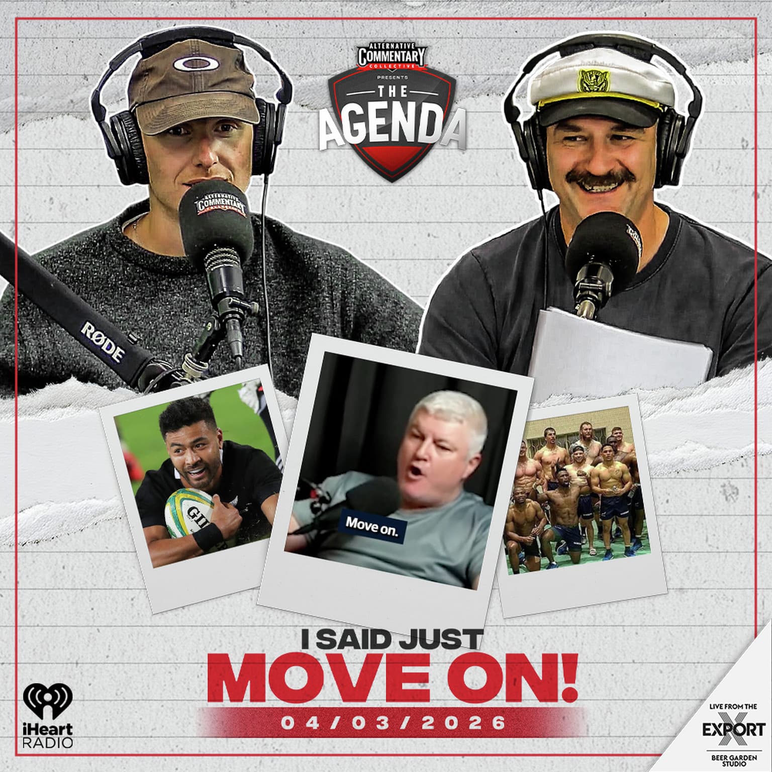 "I SAID JUST MOVE ON!" artwork