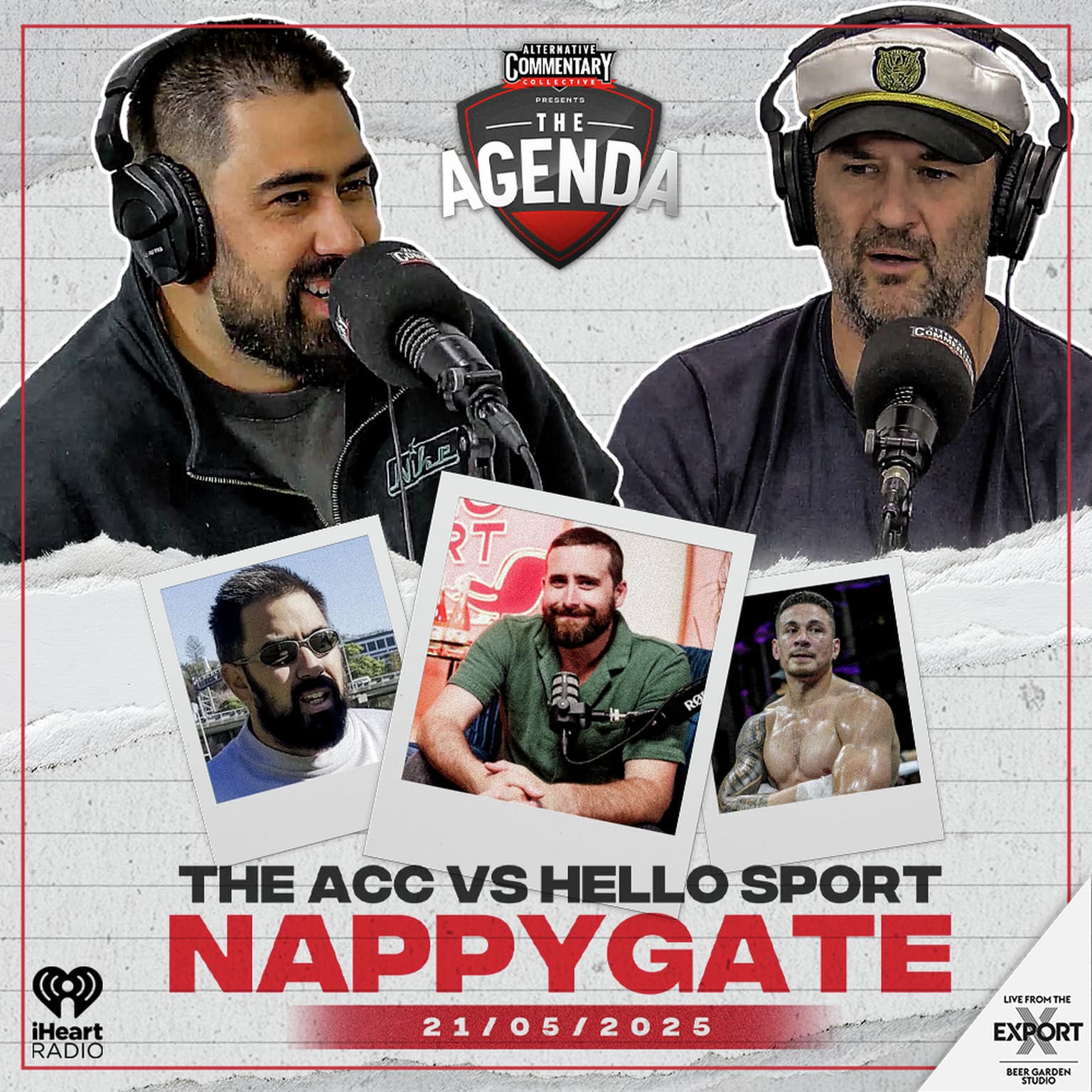 "The ACC Vs Hello Sport Nappygate" artwork