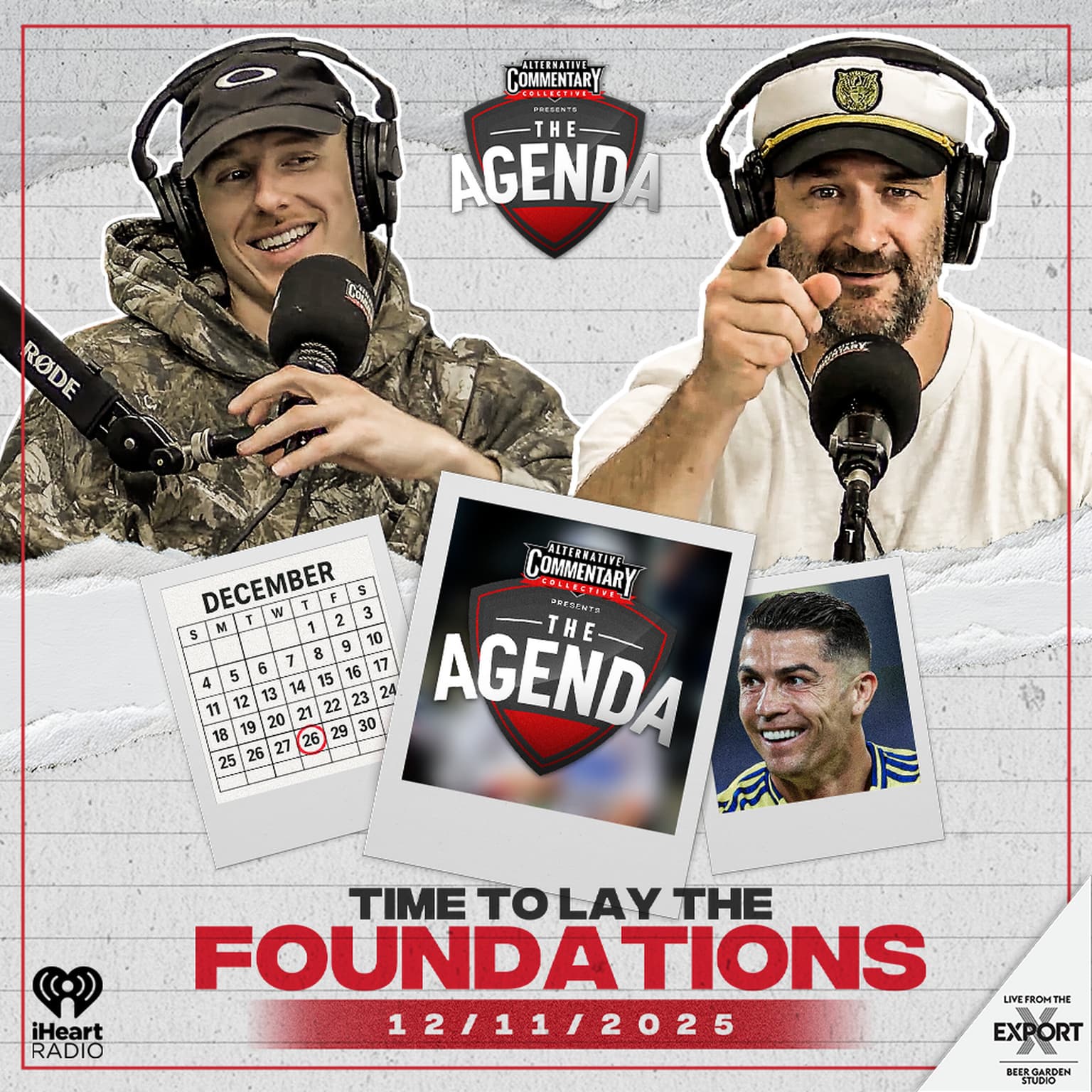 "Time To Lay The Foundations" artwork