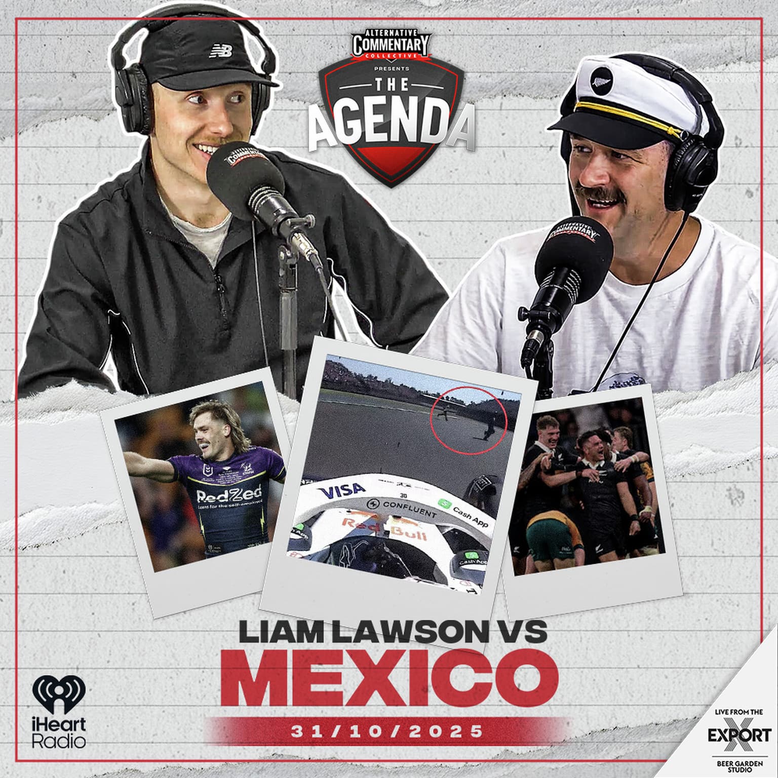 "Liam Lawson Vs Mexico" artwork