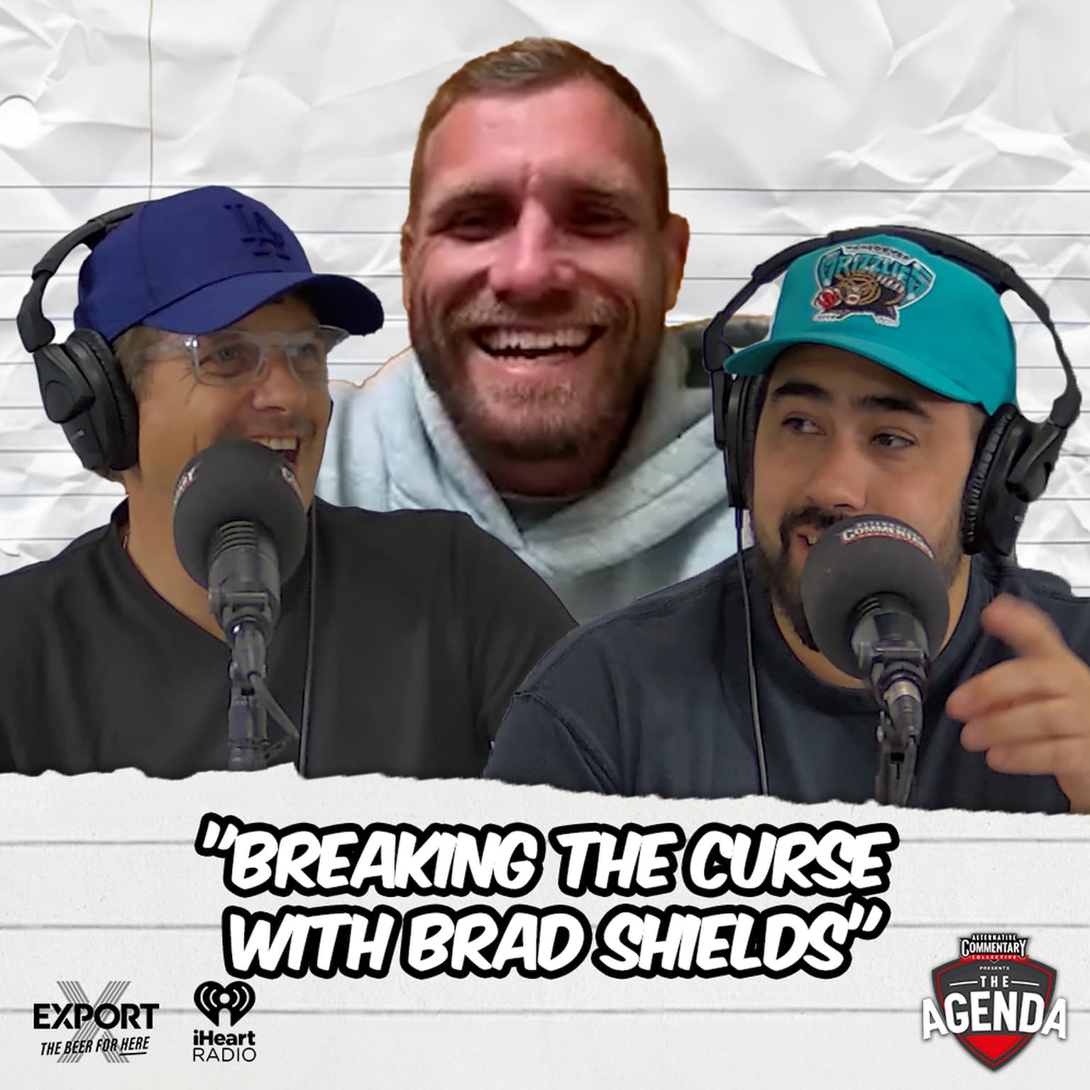 "Breaking The Curse With Brad Shields" artwork