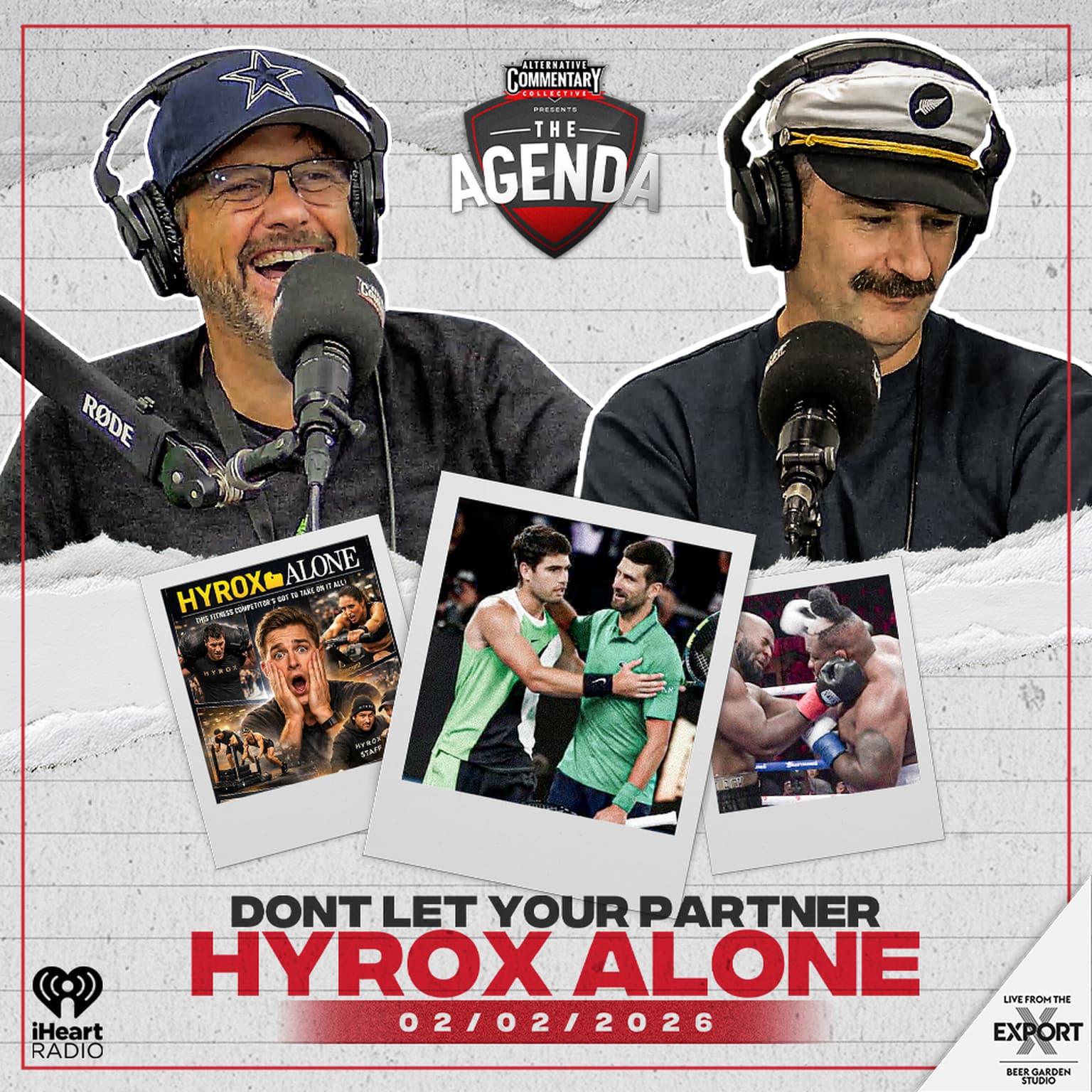 "Don't Let Your Partner HYROX Alone" artwork