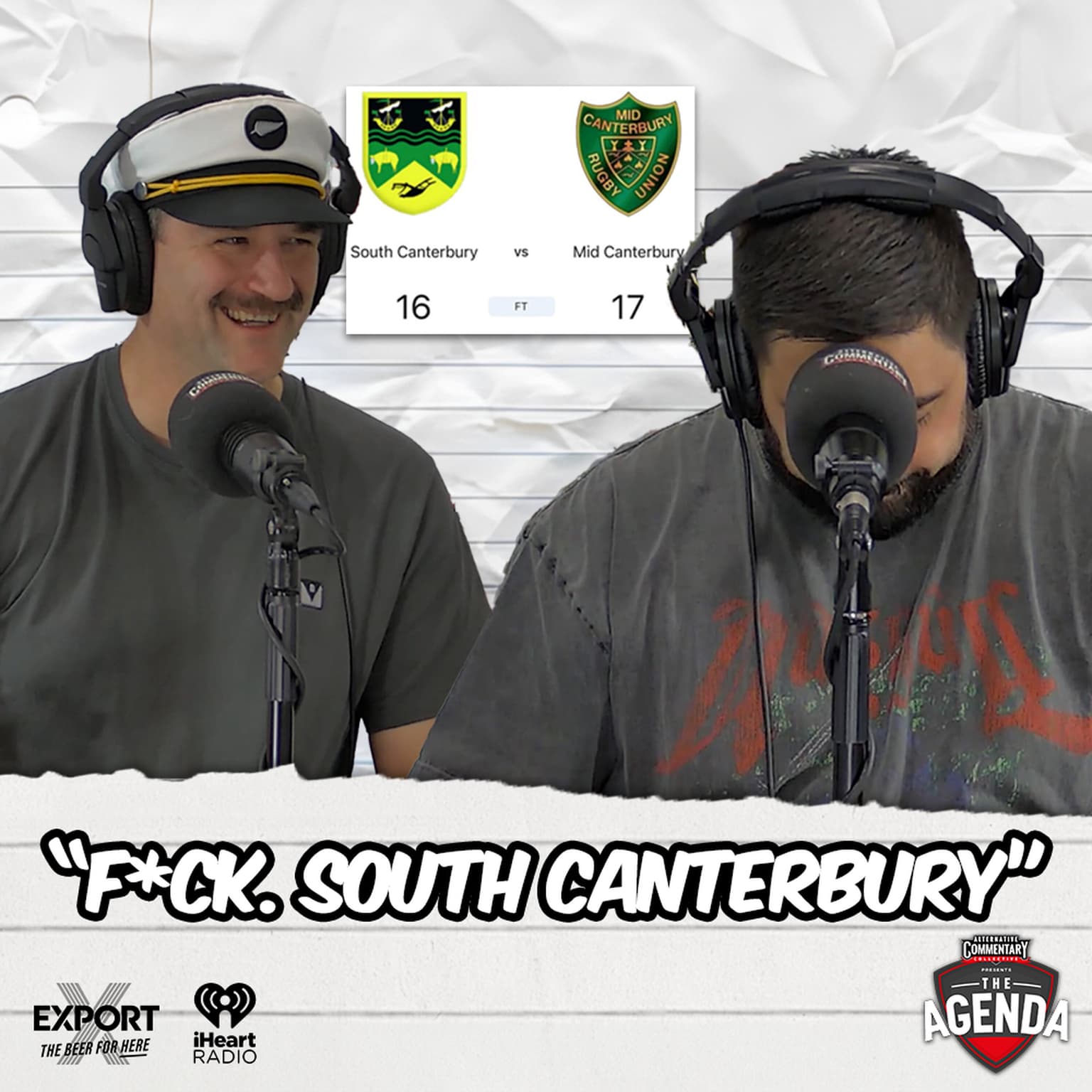 "F*ck. South Canterbury!" artwork