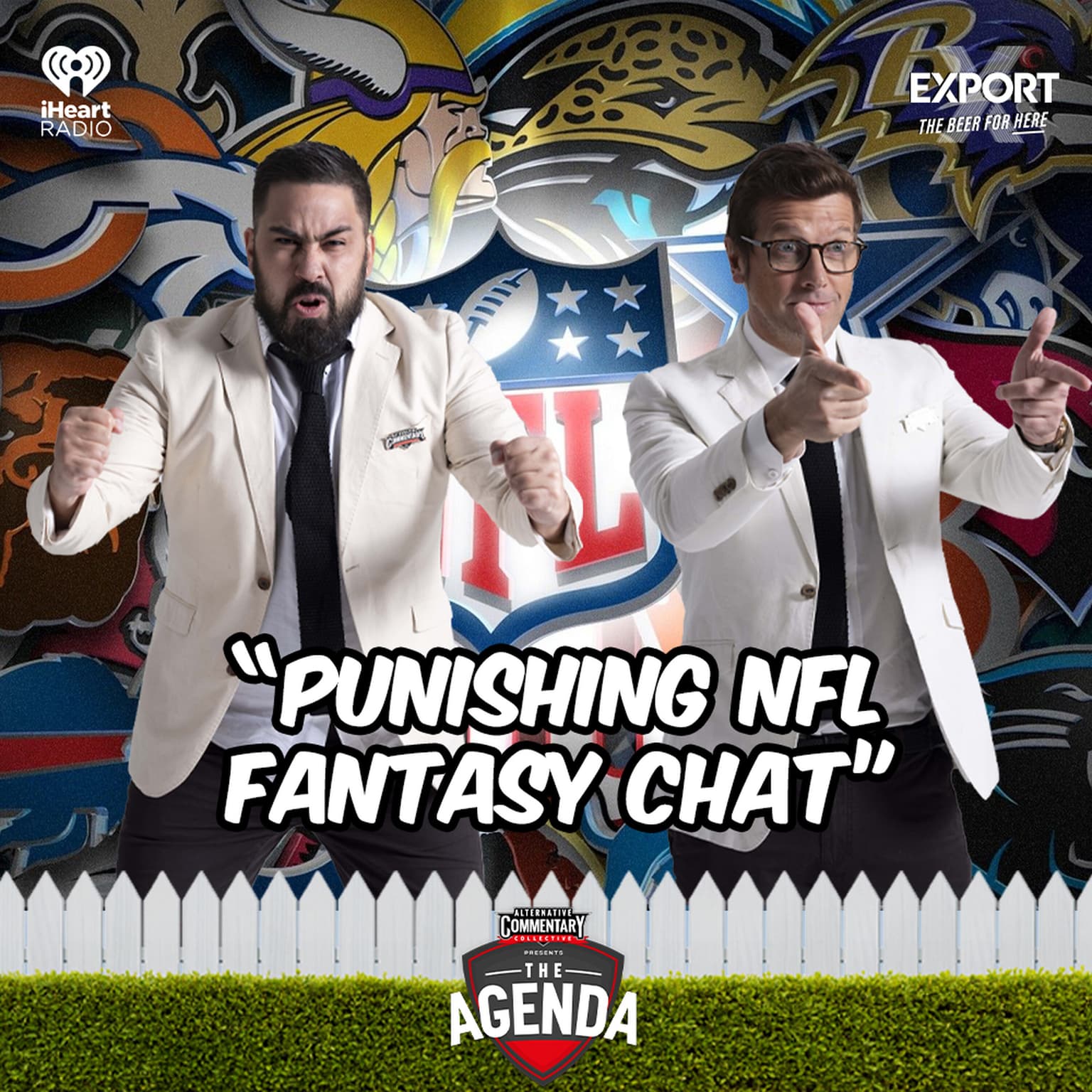 "Punishing NFL Fantasy Chat" artwork