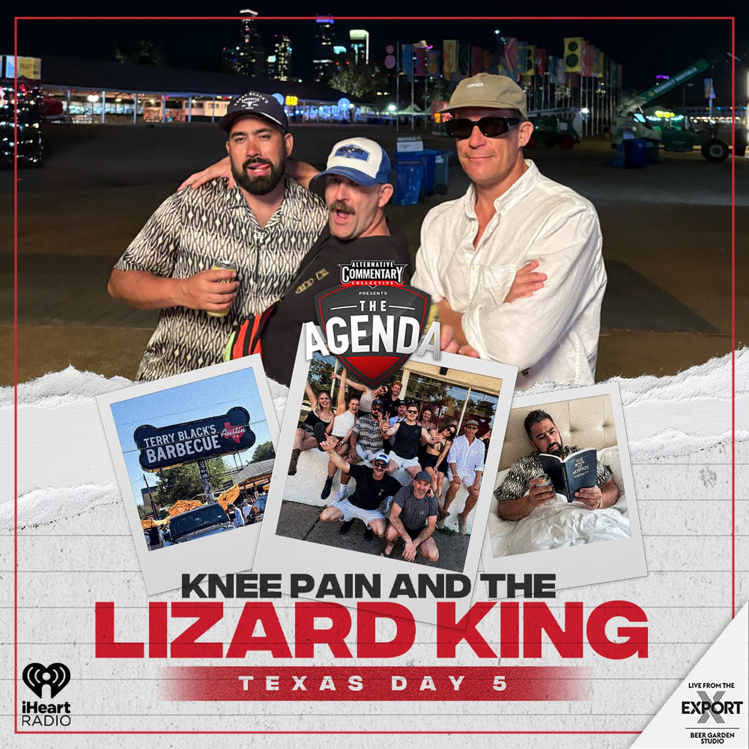 "Knee Pain And The Lizard King" artwork