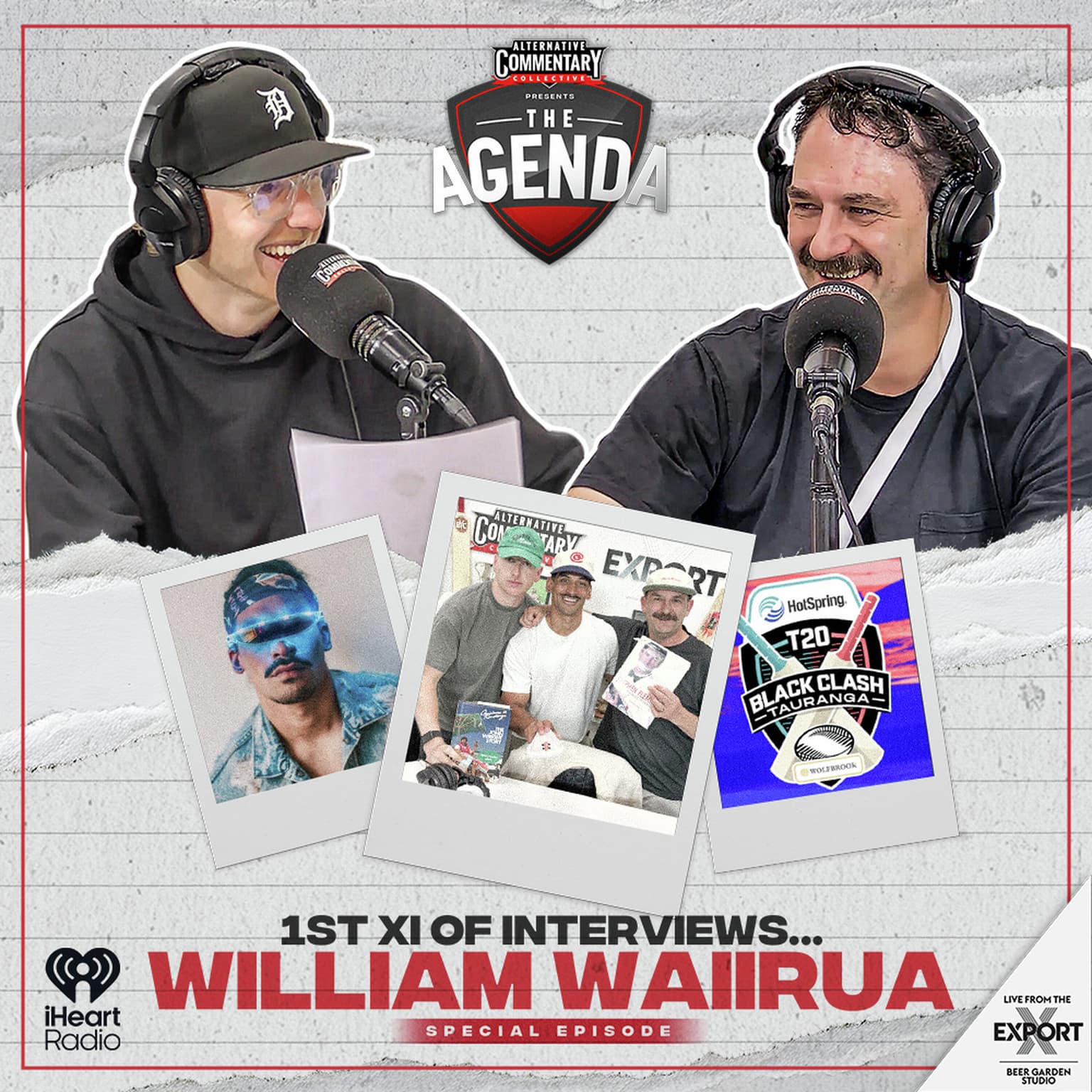 "1st XI Of Interviews... William Waiirua" artwork