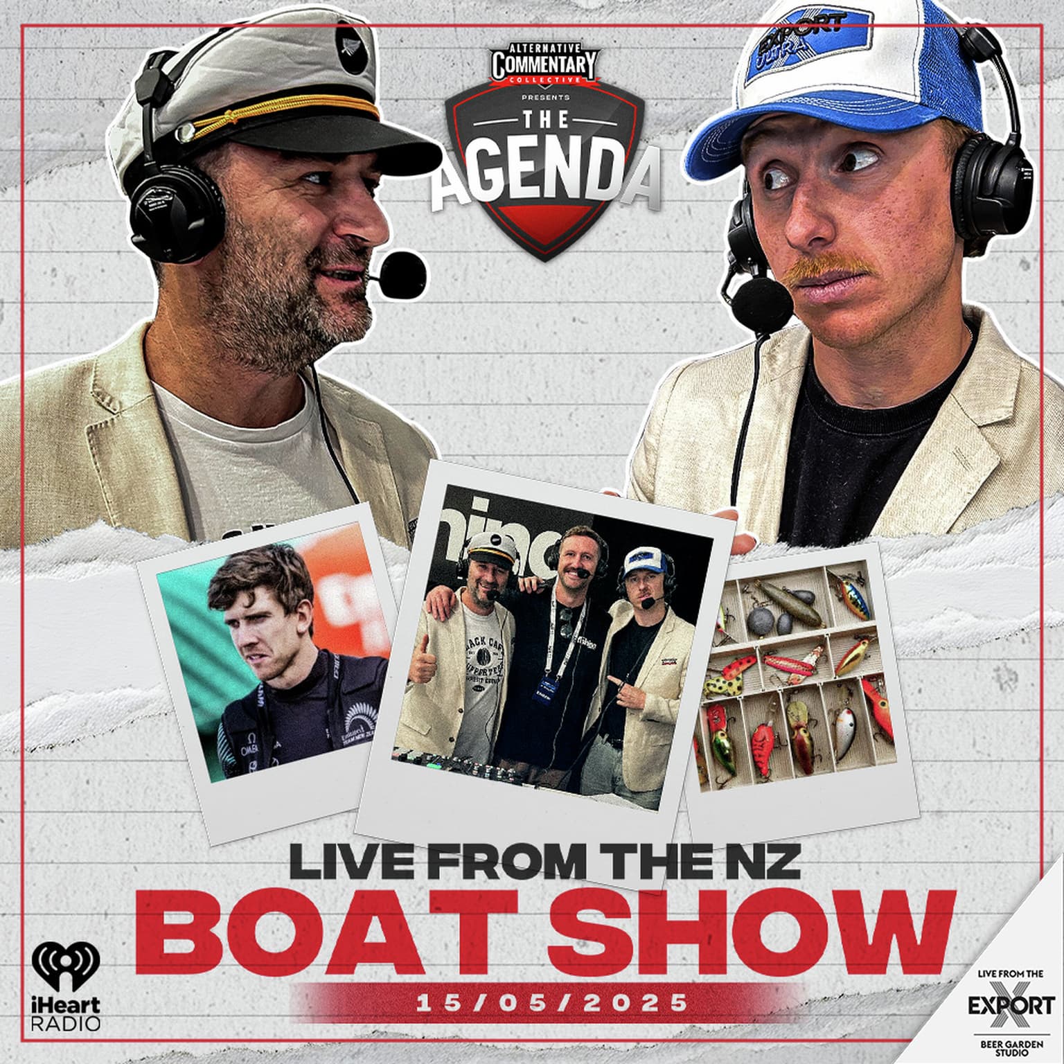 "Live From The NZ Boat Show" artwork