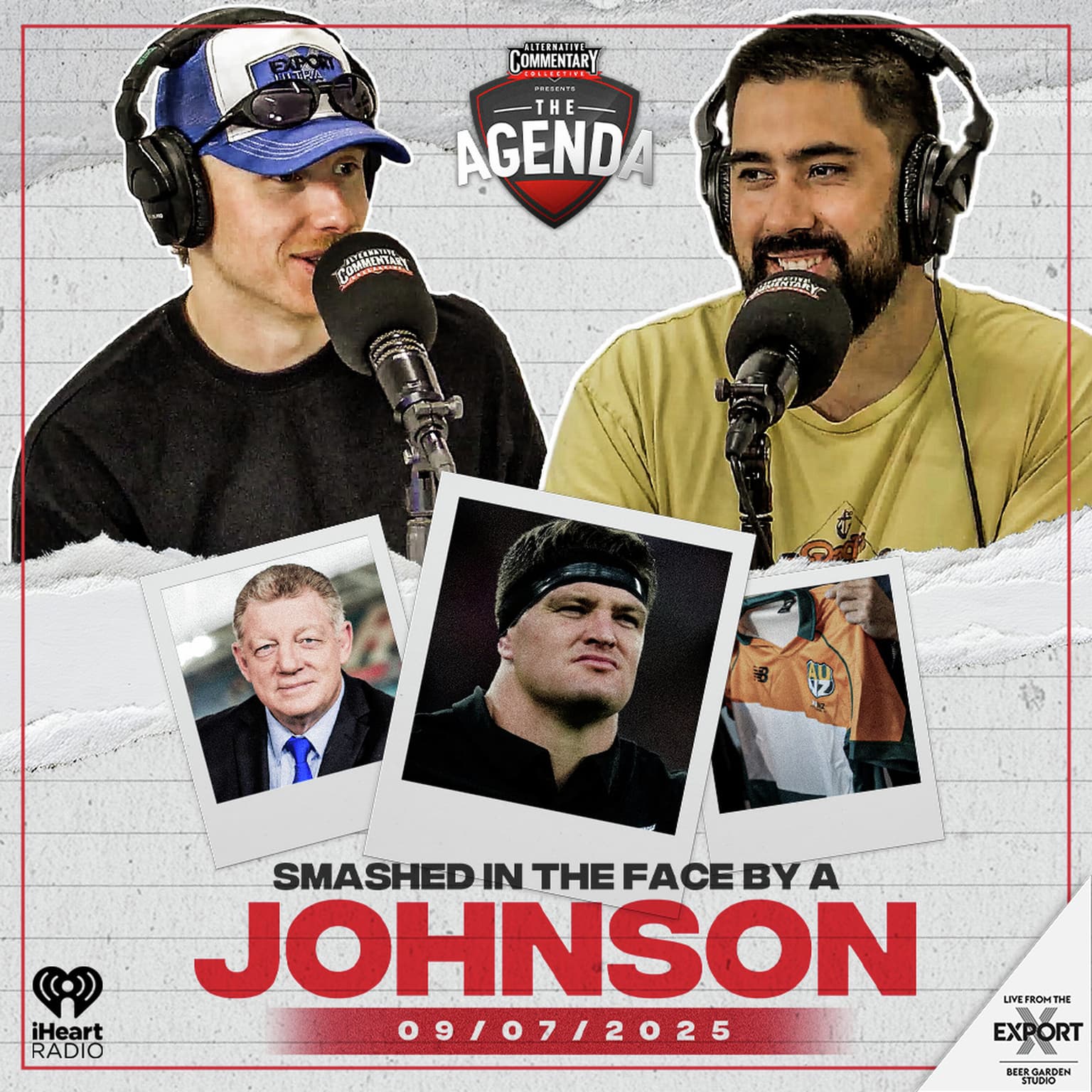 "Smashed In The Face By A Johnson" artwork
