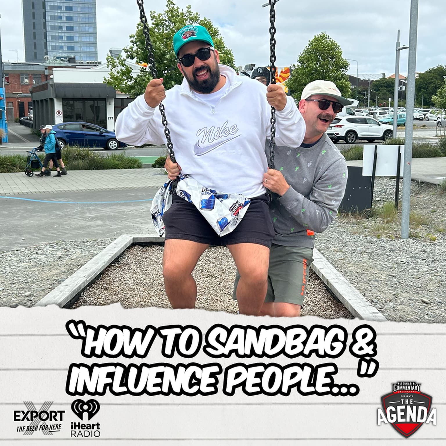 "How To Sandbag & Influence People..." artwork