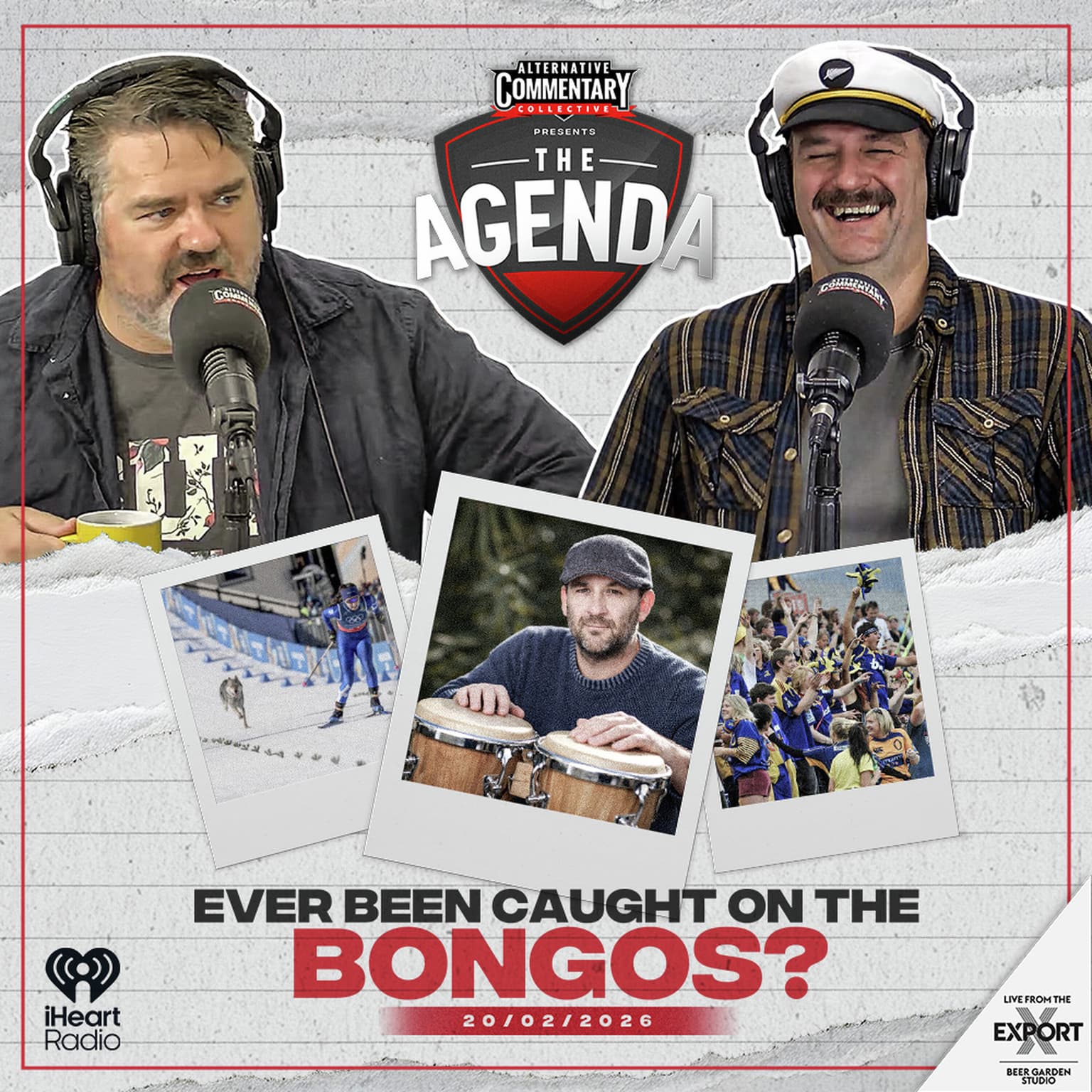 "Ever Been Caught On The Bongos?" artwork