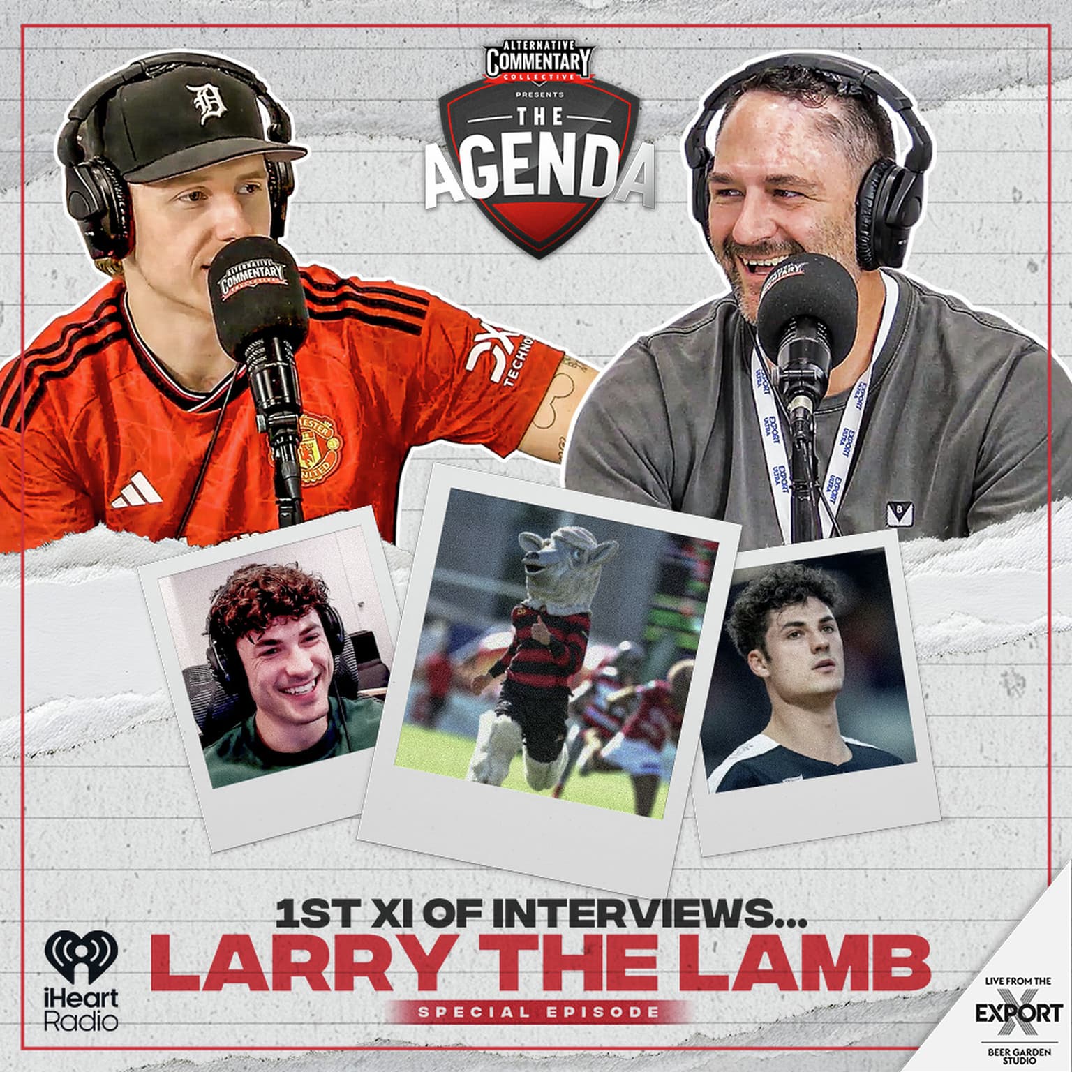 "1st XI Of Interviews... Larry The Lamb" artwork