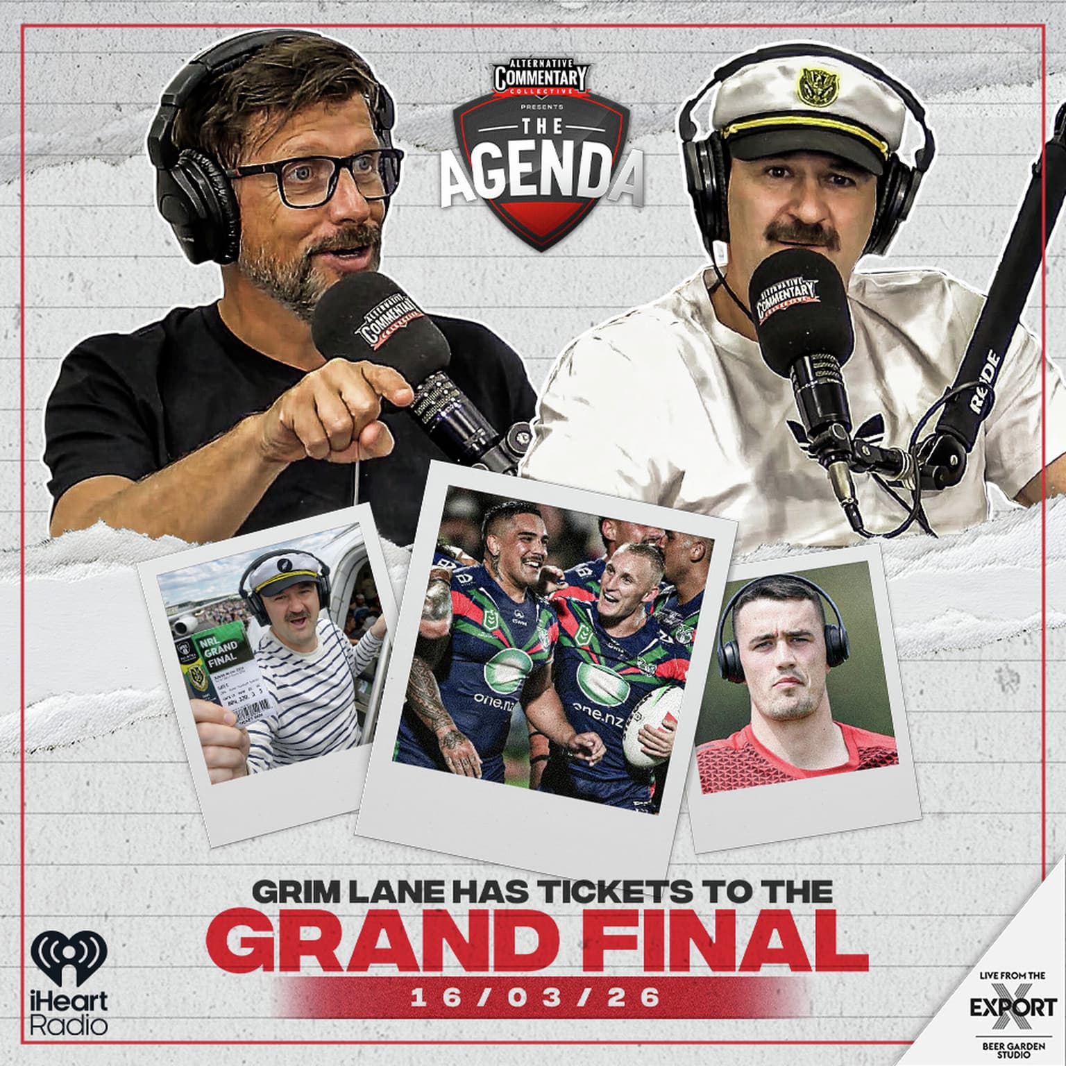 "Grim Lane Has Tickets To The NRL Grand Final" artwork