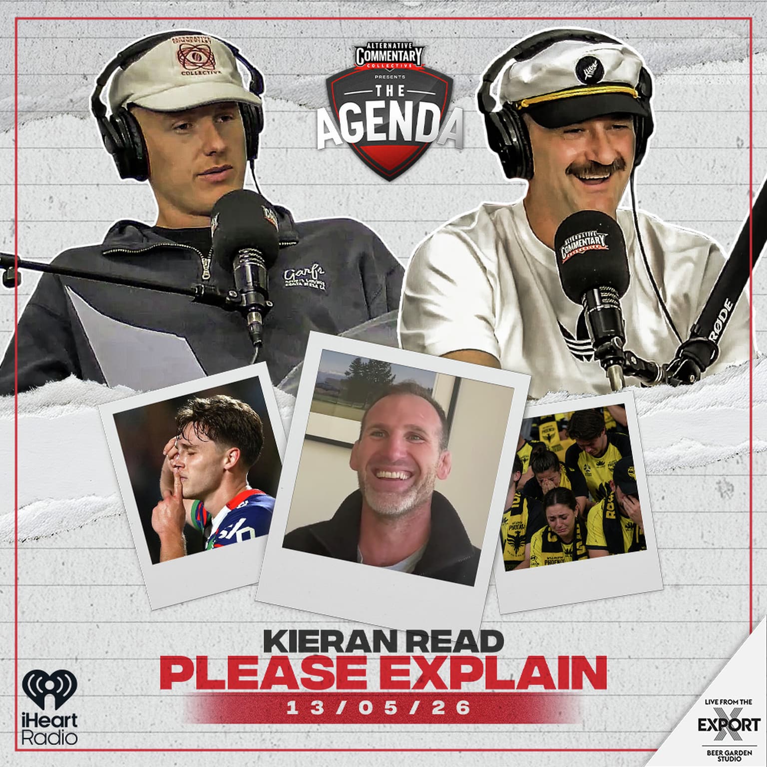 "Kieran Read: Please Explain" artwork