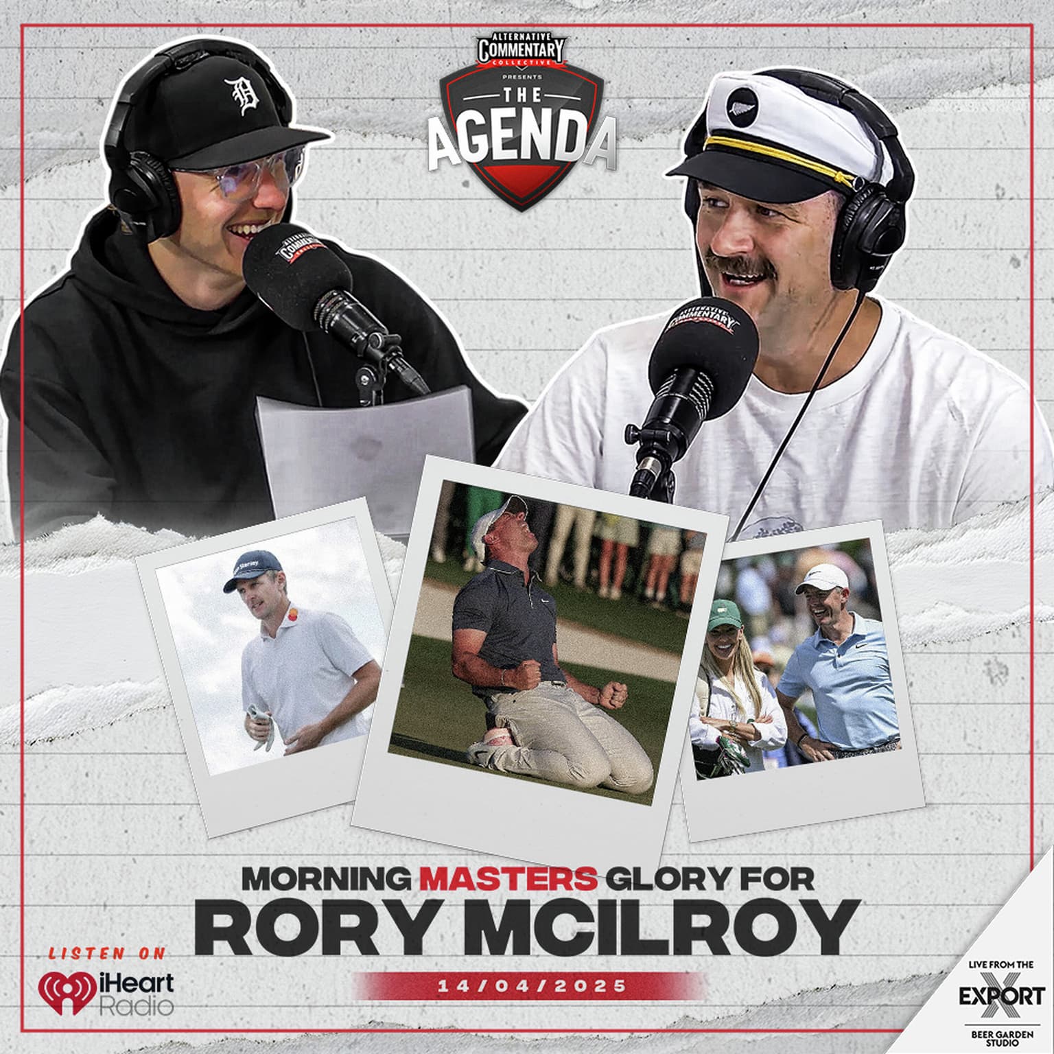 "Morning Masters Glory For Rory McIlroy" artwork