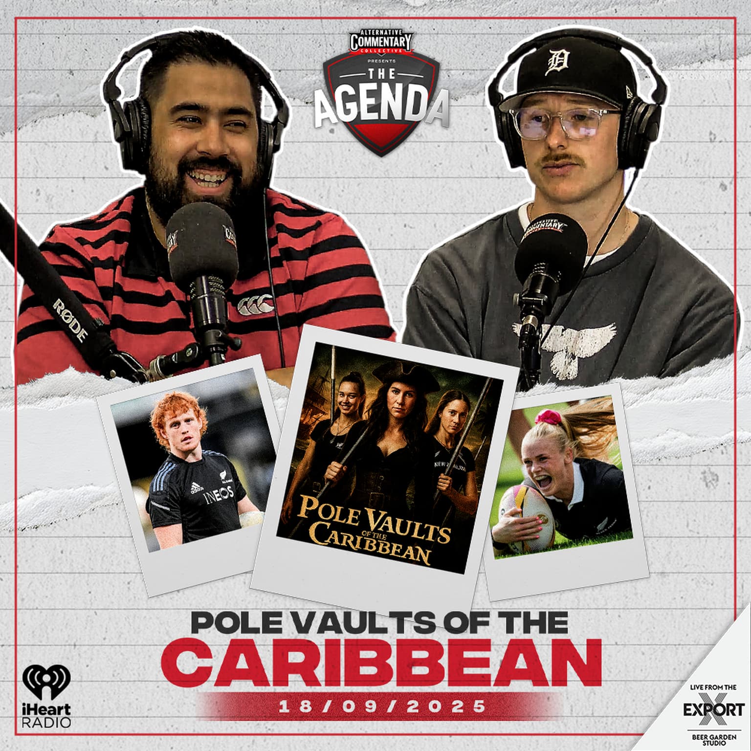 "Pole Vaults Of The Caribbean" artwork