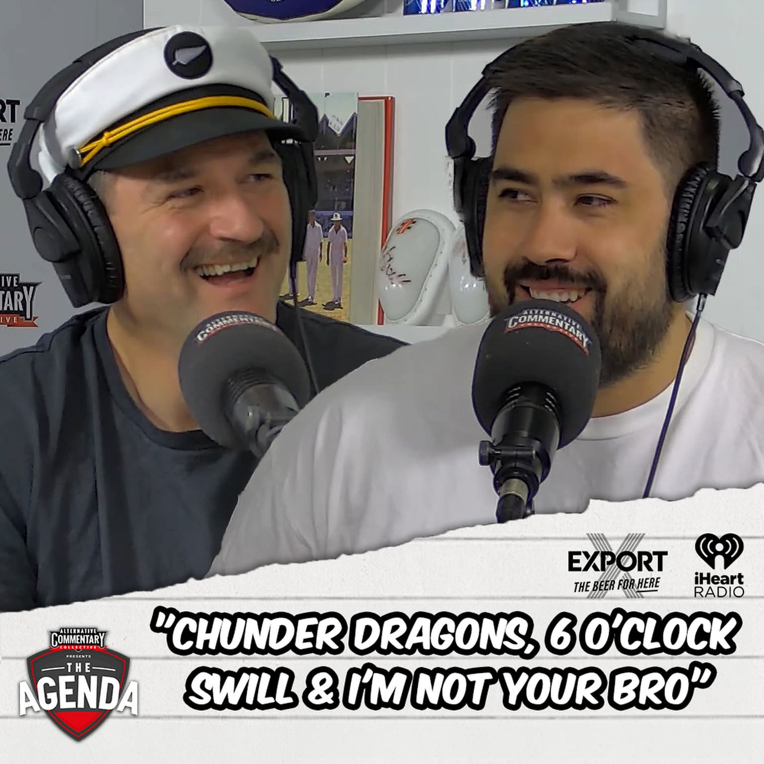 "Chunder Dragons, 6 O'Clock Swill & I'm Not Your Bro" artwork