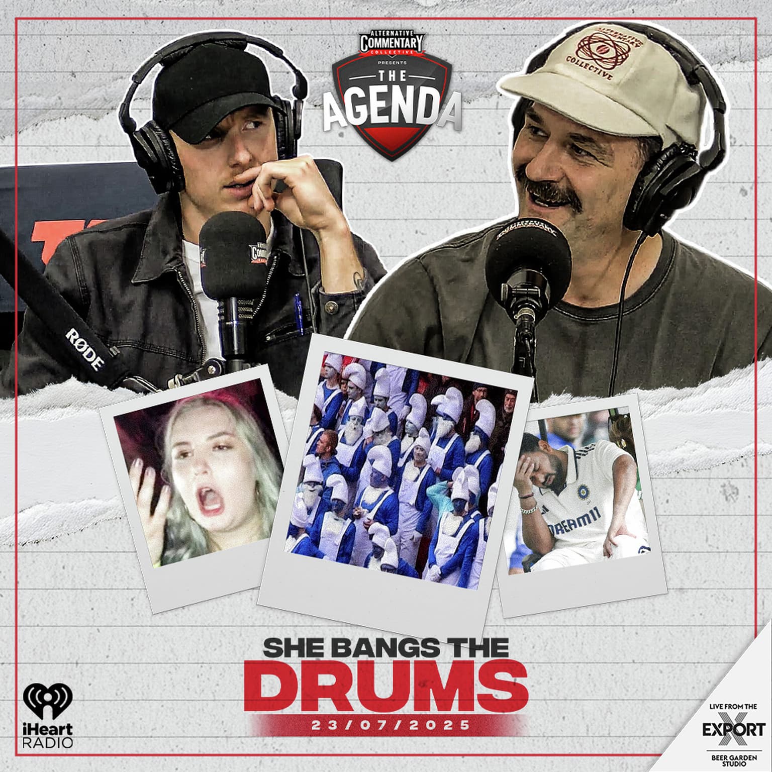 "She Bangs The Drums" artwork