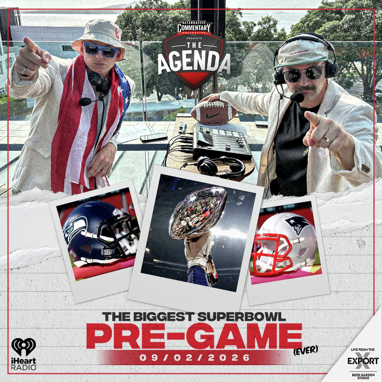 "The Biggest Super Bowl Pre-Game Ever!" artwork