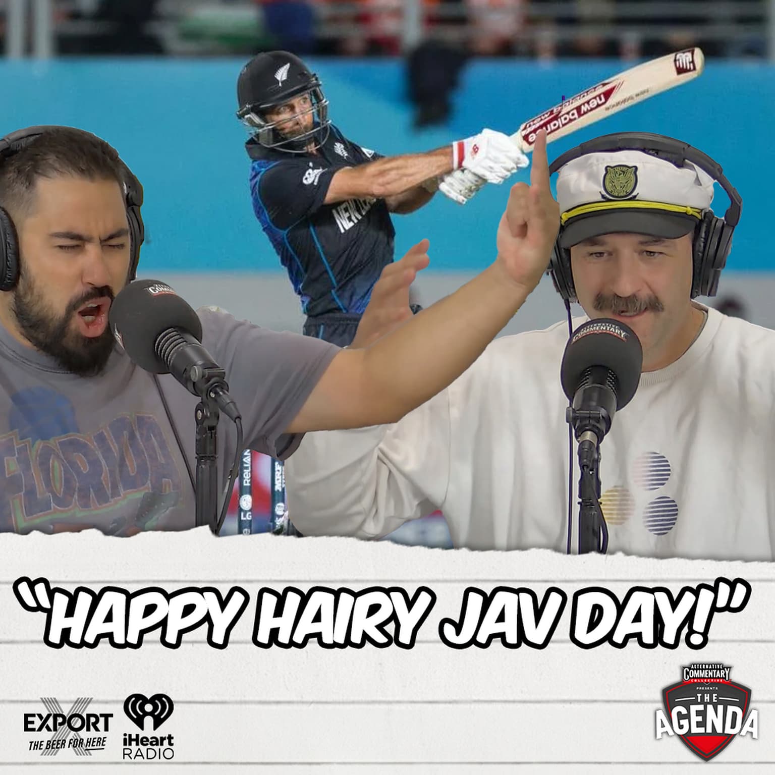 "Happy Hairy Jav Day!" artwork