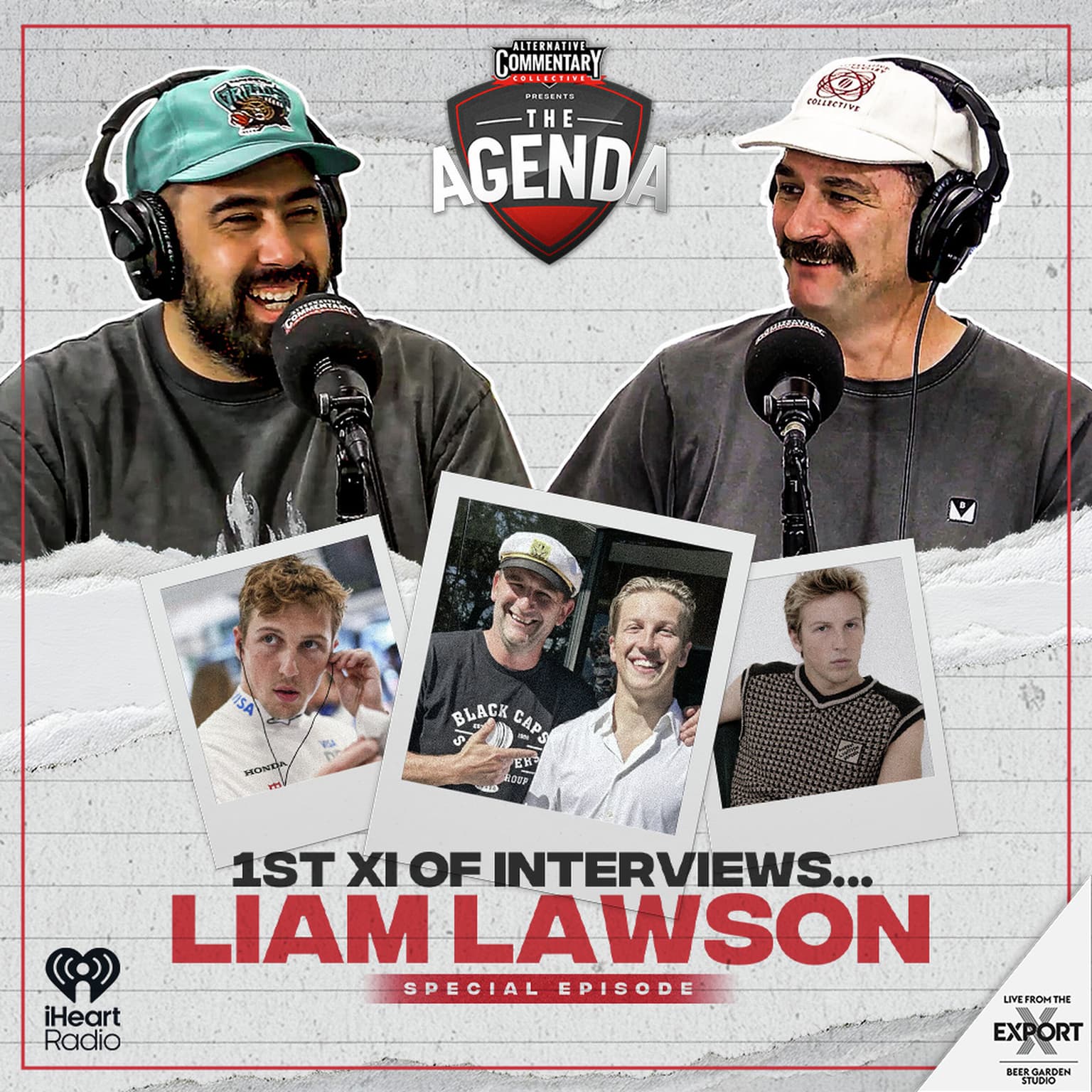 "1st XI Of Interviews... Liam Lawson" artwork