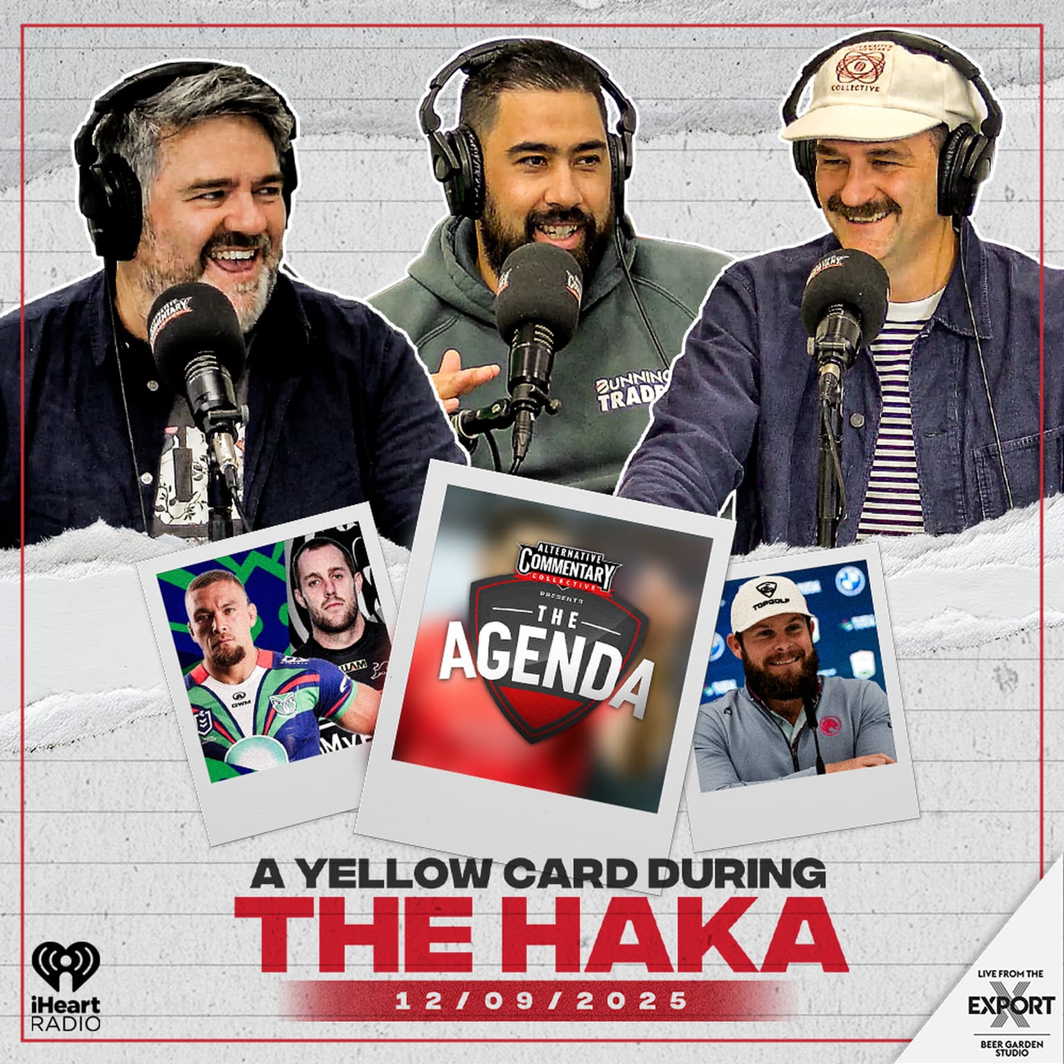 "A Yellow Card During The Haka" artwork