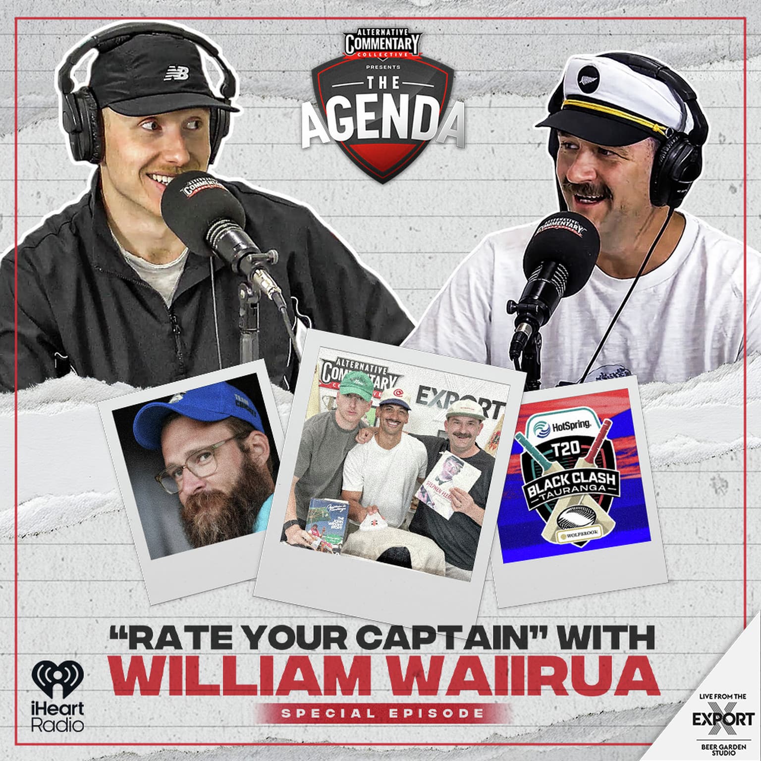 "Rate Your Captain With William Waiirua" artwork