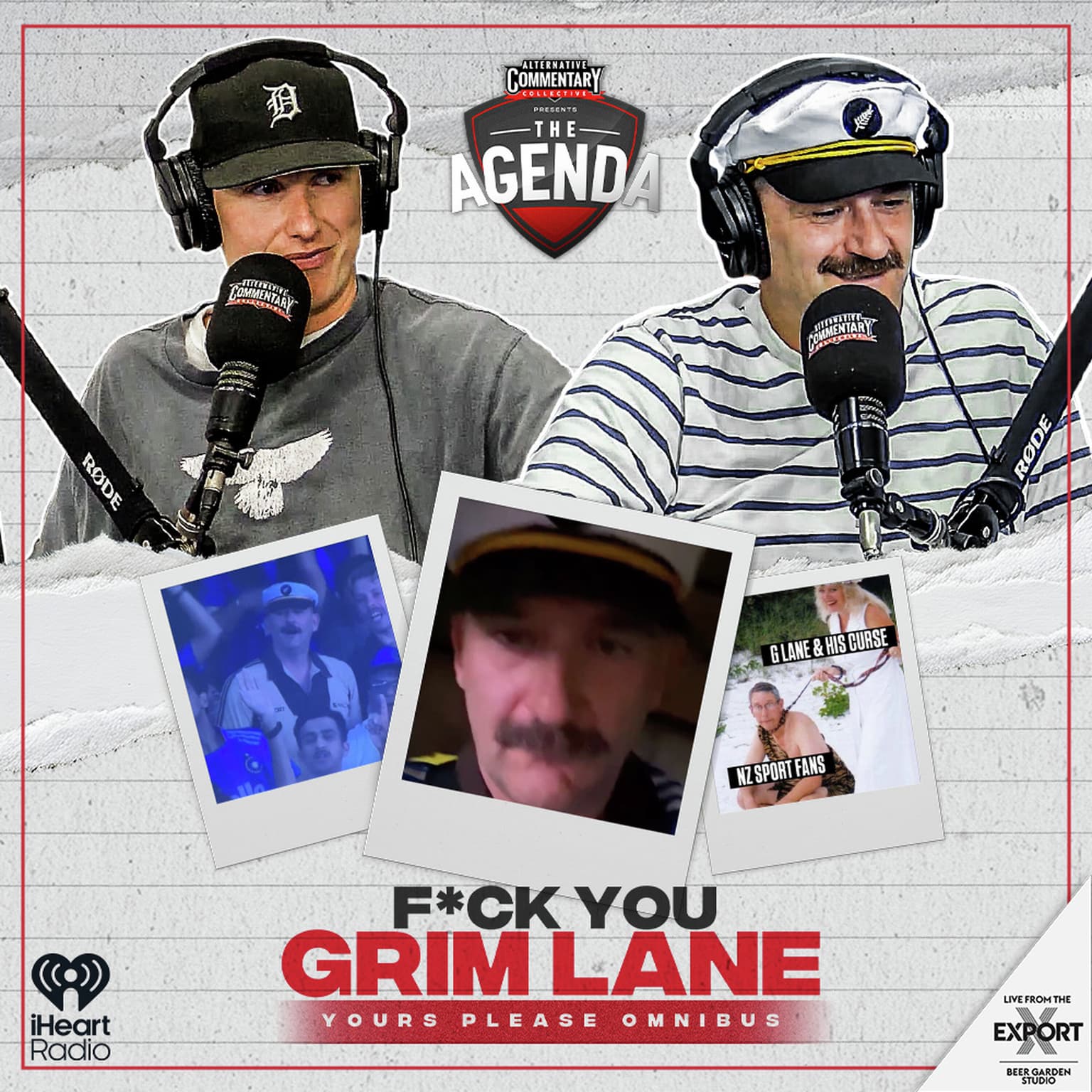 "F*ck You Grim Lane! Yours Please Omnibus" artwork