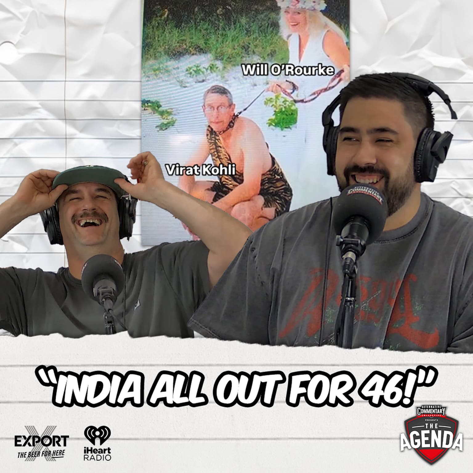 "India All Out For 46!" artwork