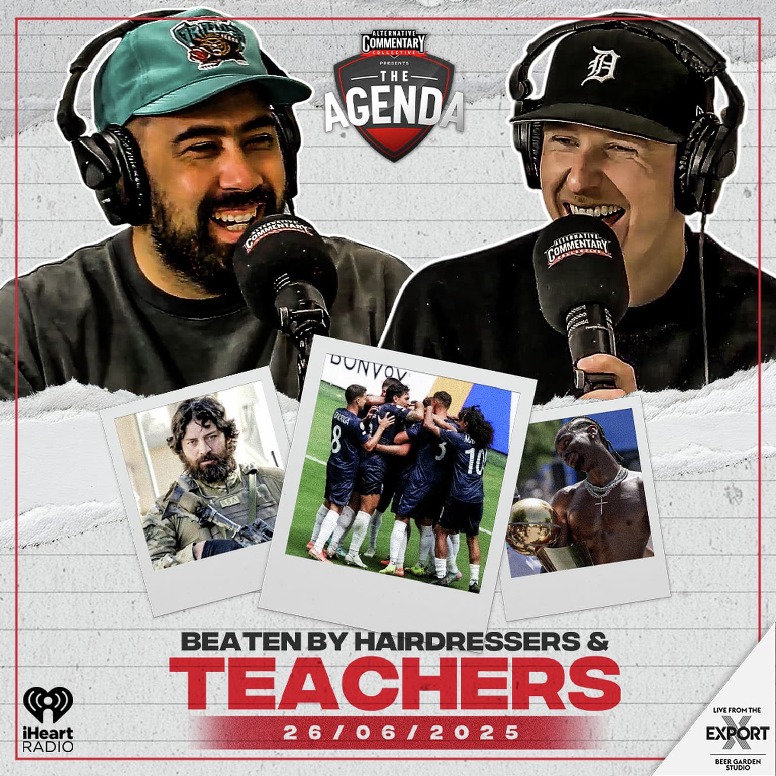 "Beaten By Hairdressers & Teachers" artwork