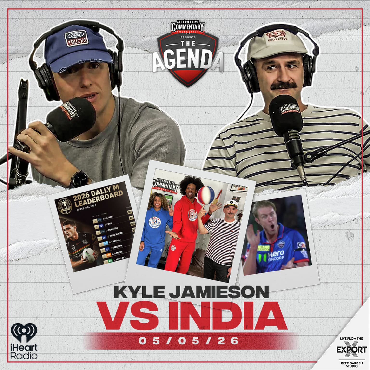 "Kyle Jamieson Vs India" artwork