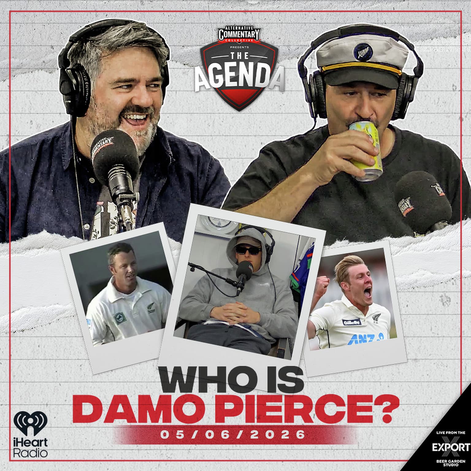 "Who Is Damo Pierce?" artwork