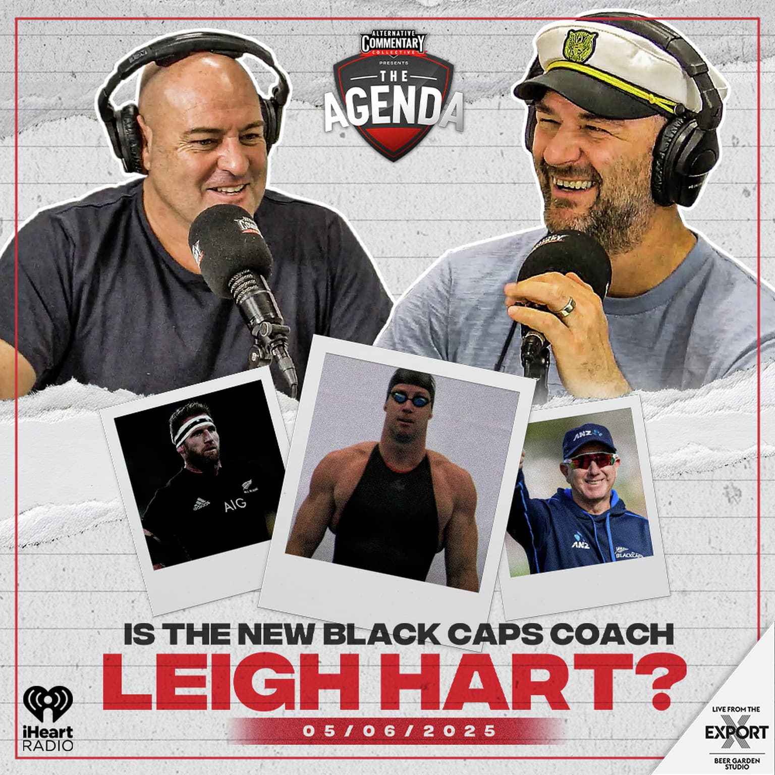 "Is The New Black Caps Coach Leigh Hart?" artwork