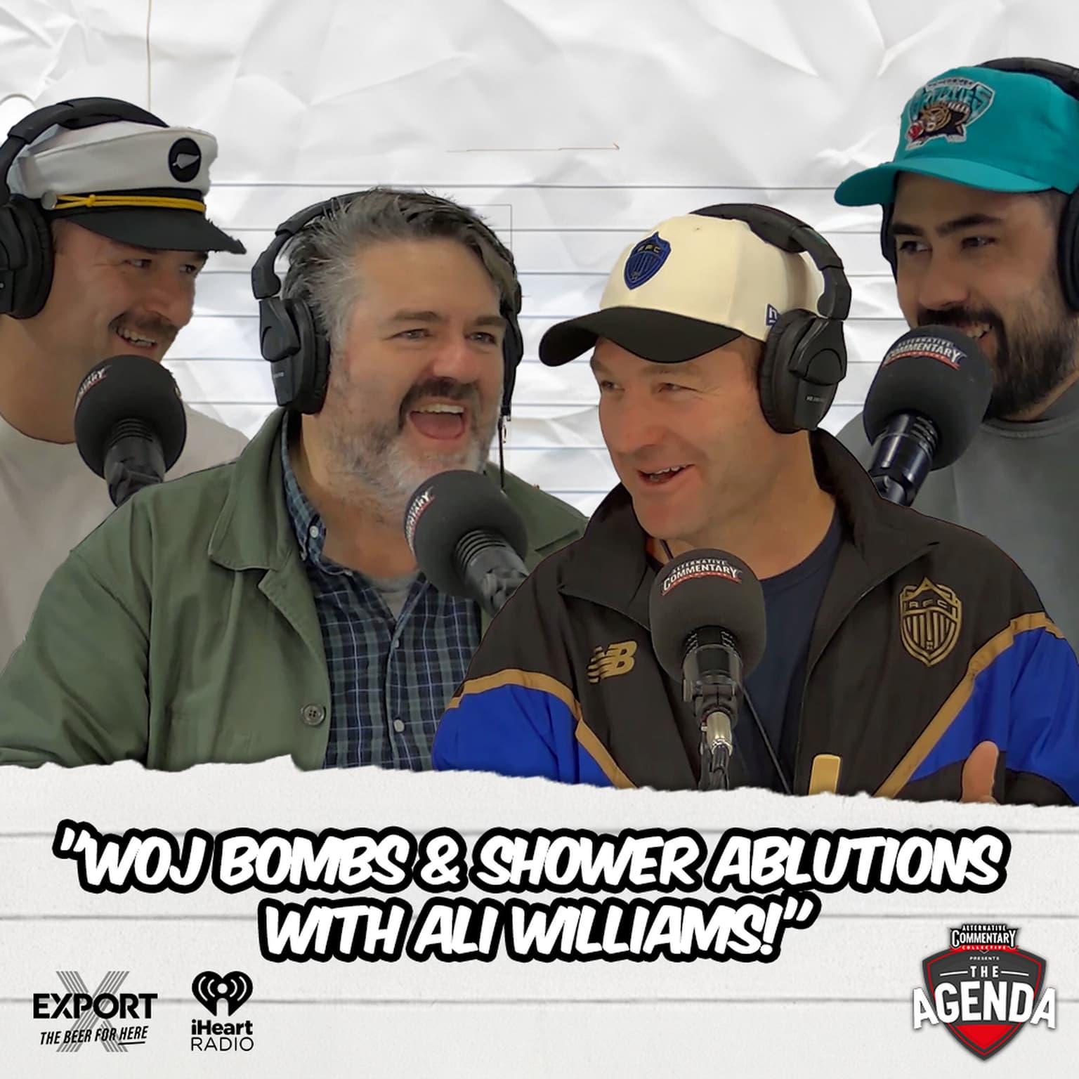 "Woj Bombs & Shower Ablutions With Ali Williams!" artwork