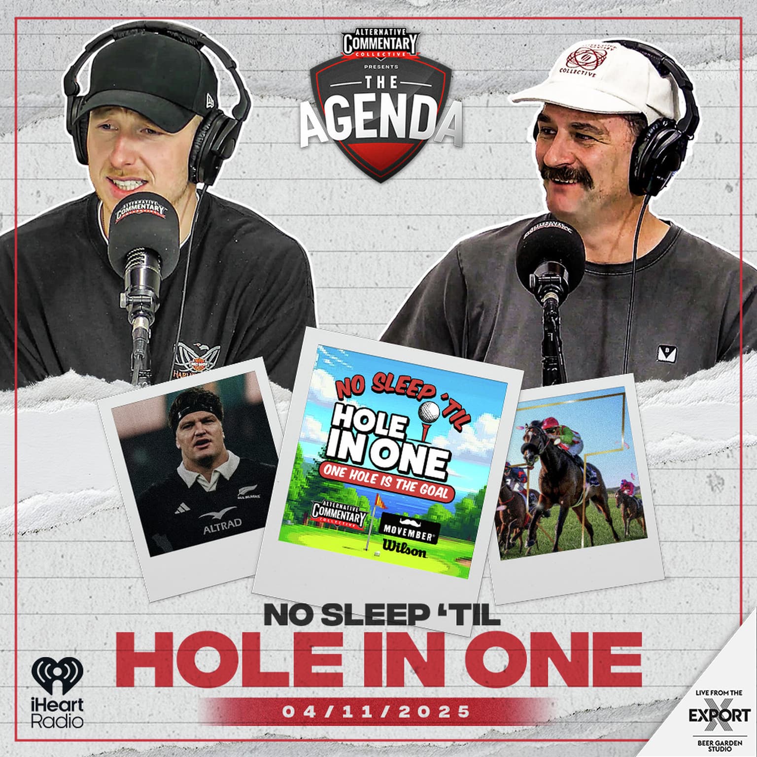 "No Sleep 'Til Hole In One" artwork