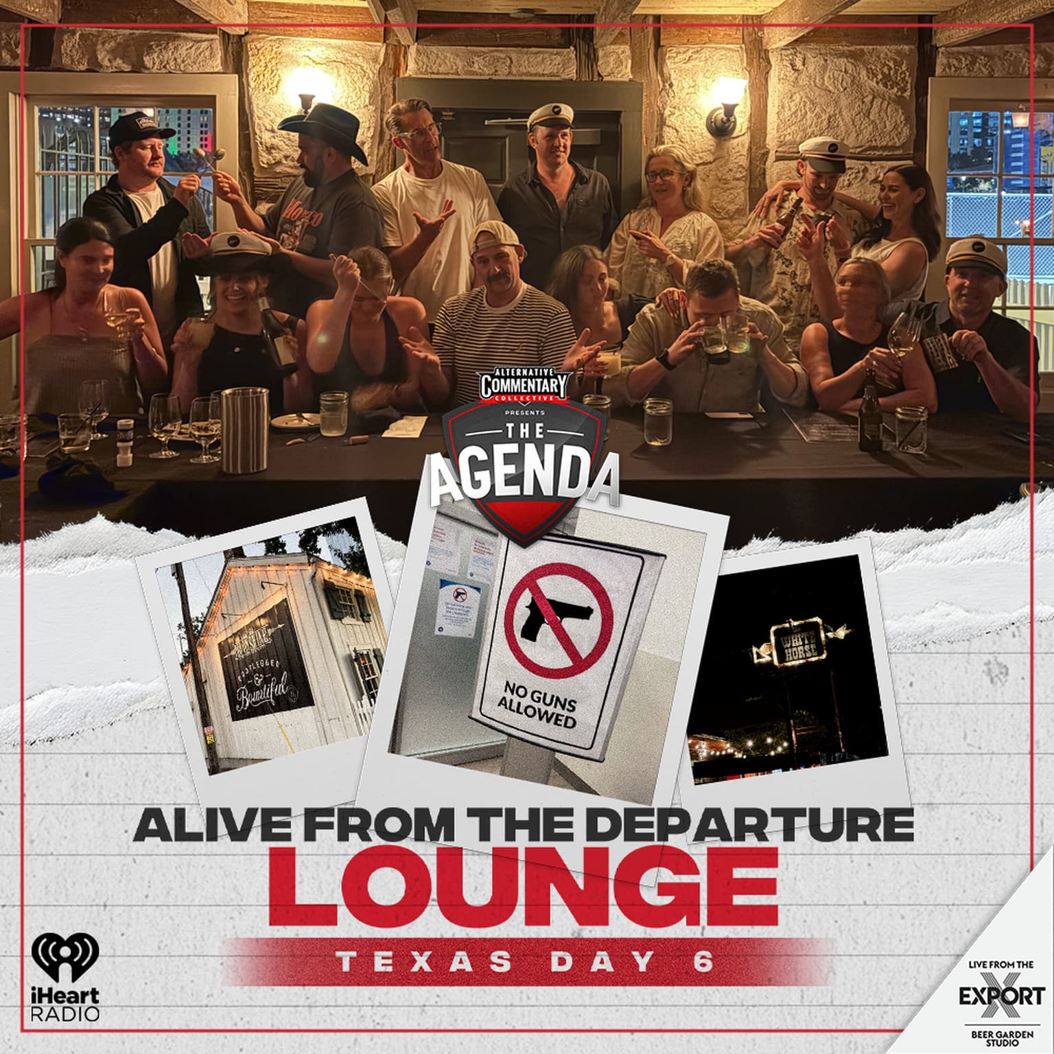 "Alive From The Departure Lounge" artwork
