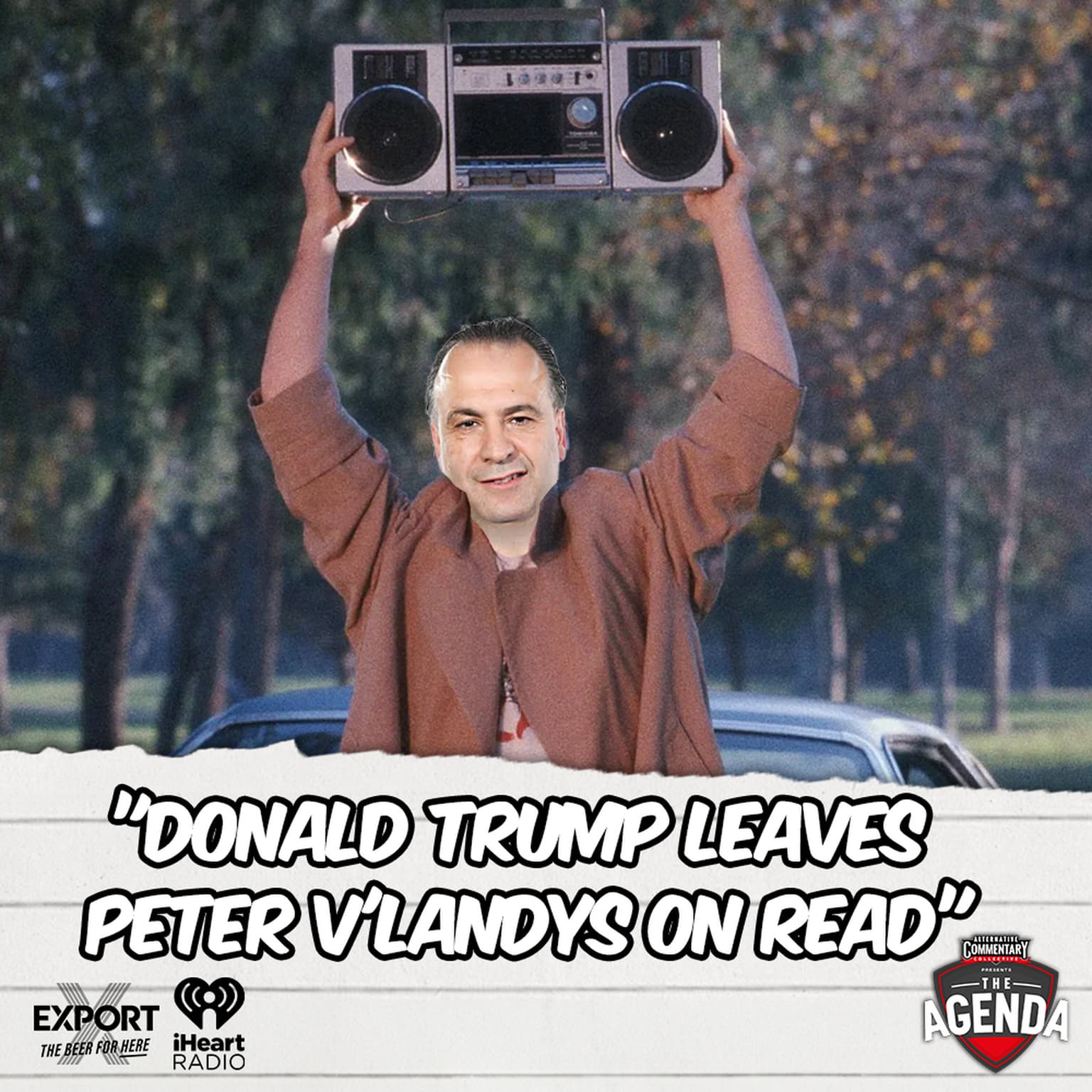 "Donald Trump Leaves Peter V'landys On Read" artwork