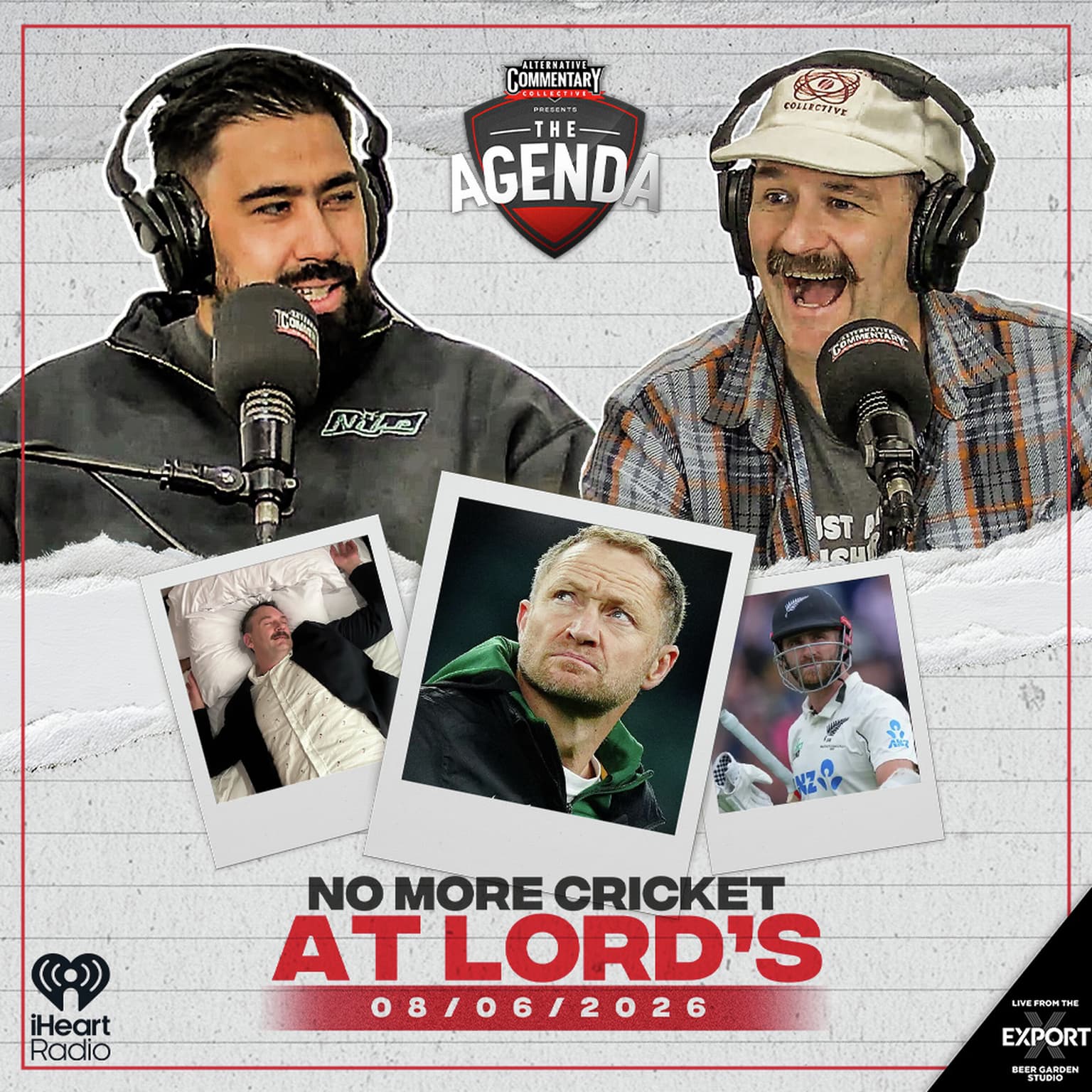 "No More Cricket At Lord's" artwork