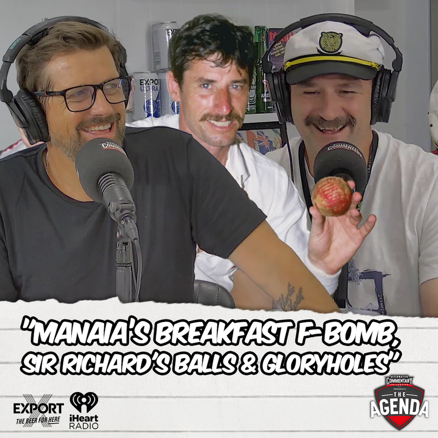 "Breakfast F-Bombs, Sir Richard's Balls & Glory Holes" artwork