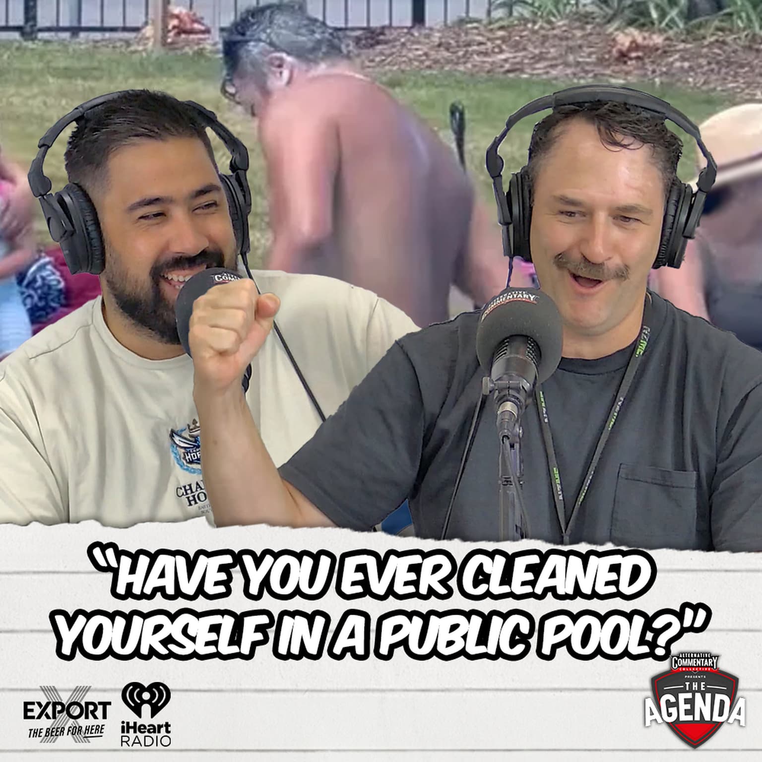 “Have You Ever Cleaned Yourself In A Public Pool?” artwork