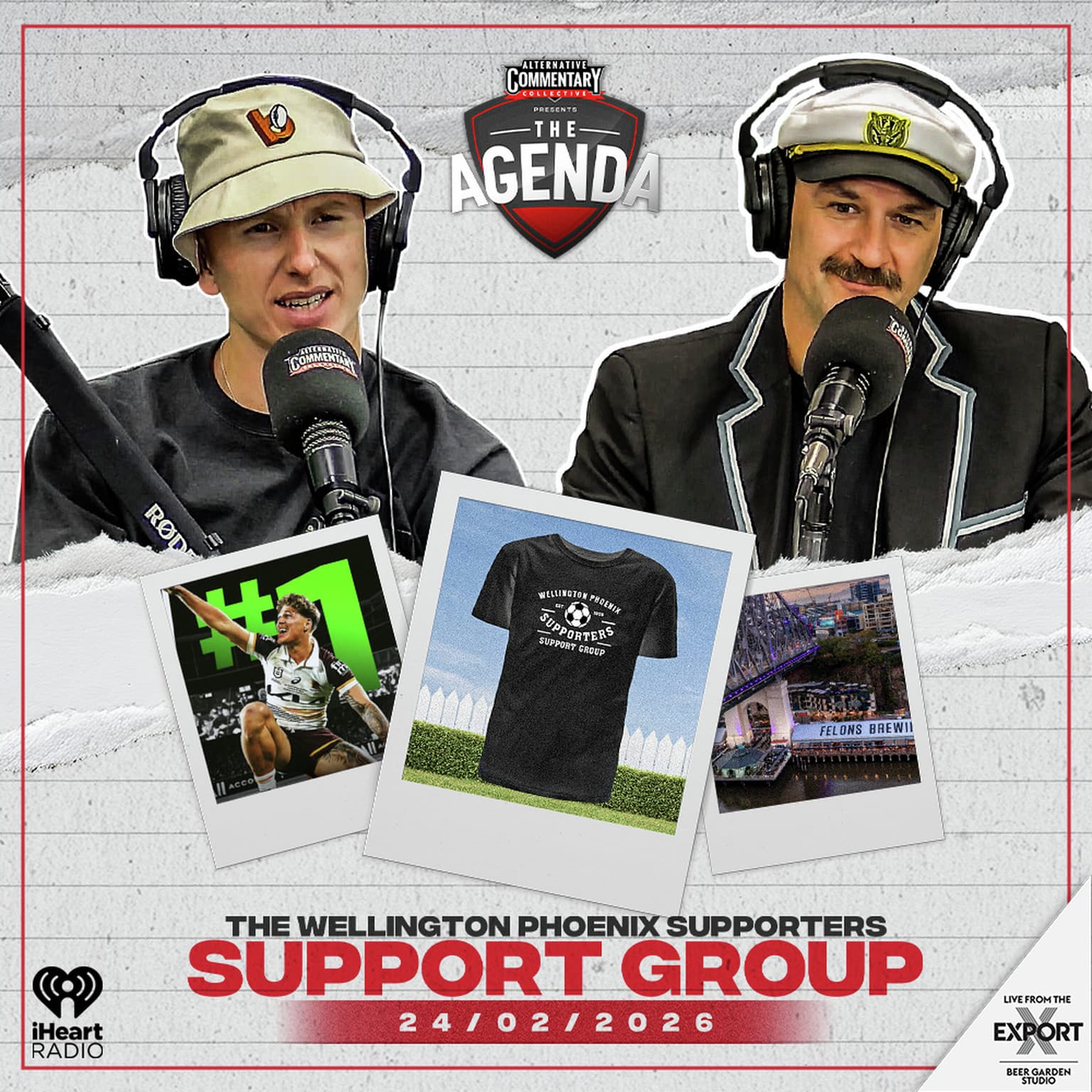 "The Wellington Phoenix Supporters Support Group" artwork