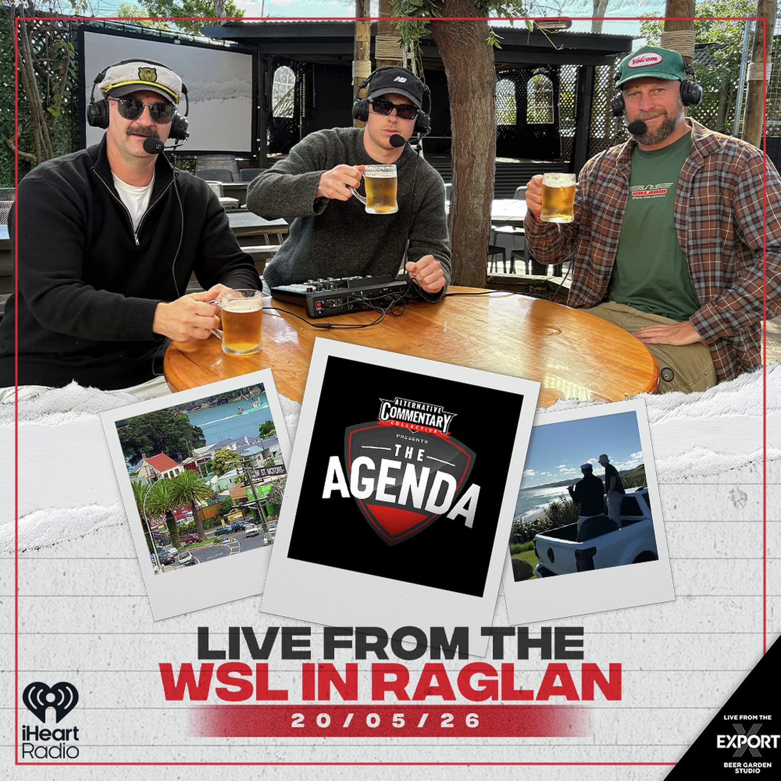 "Live From The WSL In Raglan" artwork