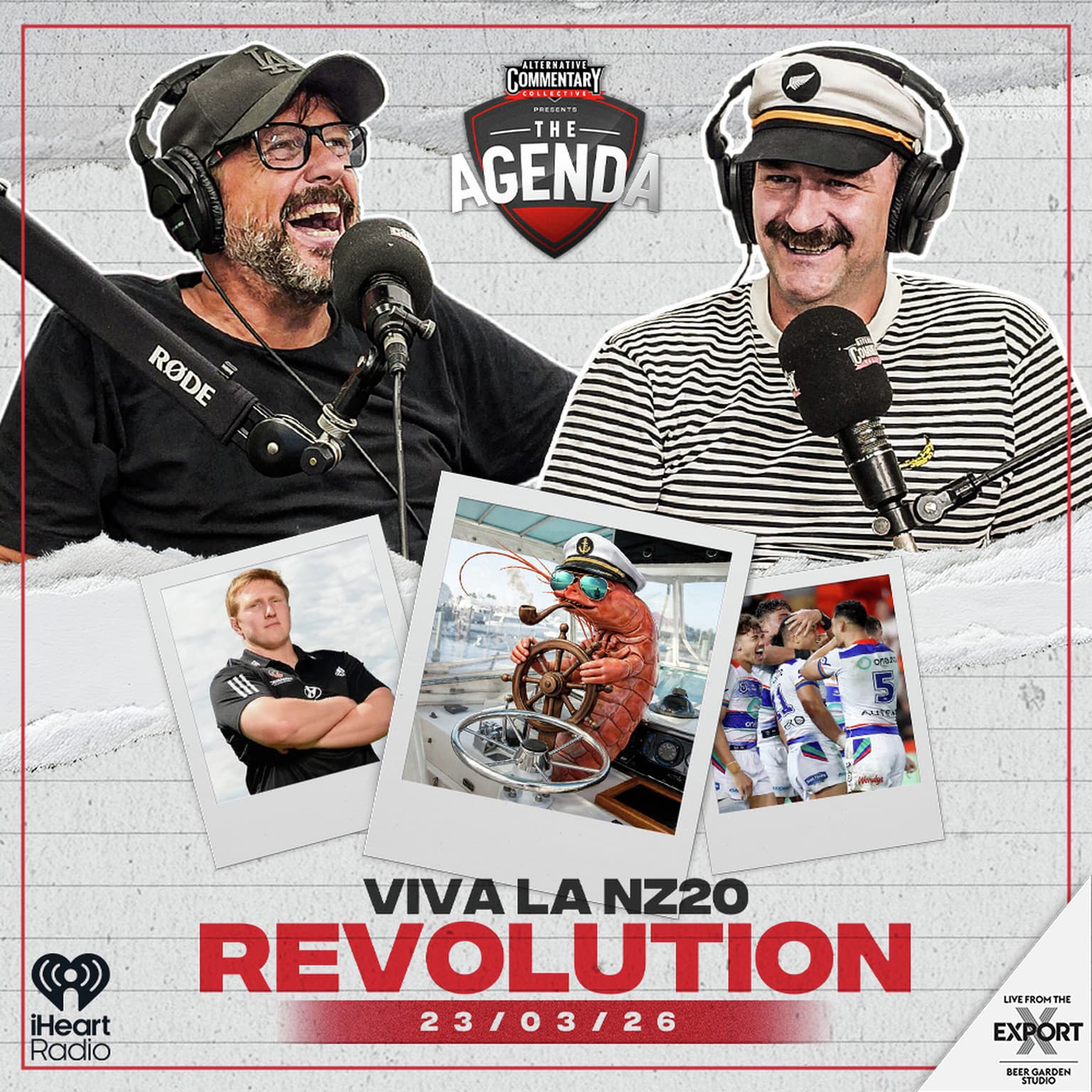 "Viva La NZ20 Revolution" artwork