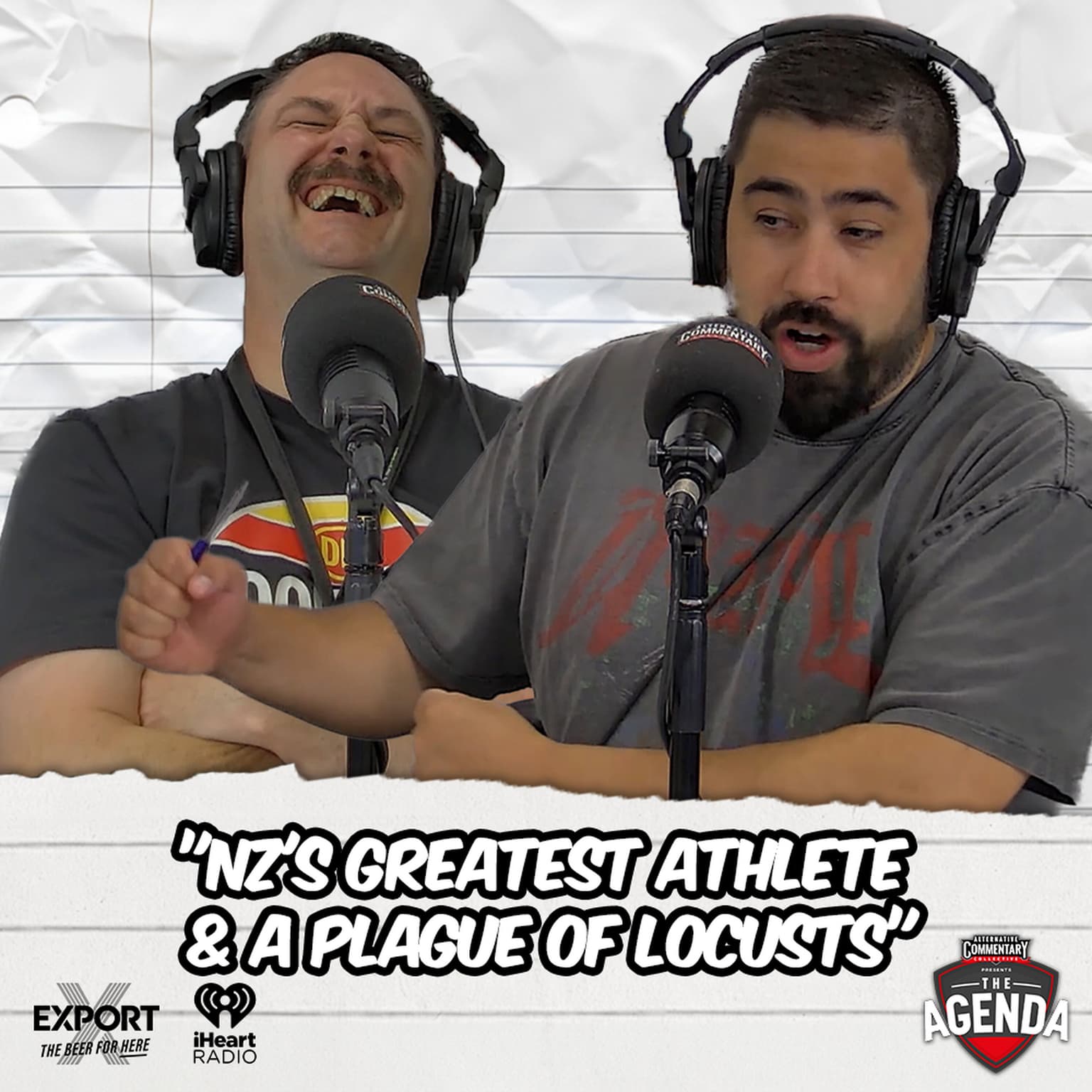 "NZ's Greatest Athlete & A Plague Of Locusts" artwork