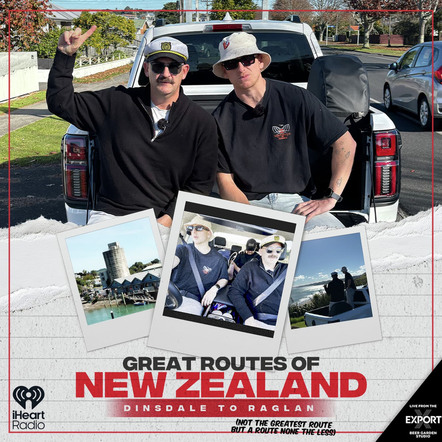 "Great Routes Of NZ: Dinsdale To Raglan" artwork