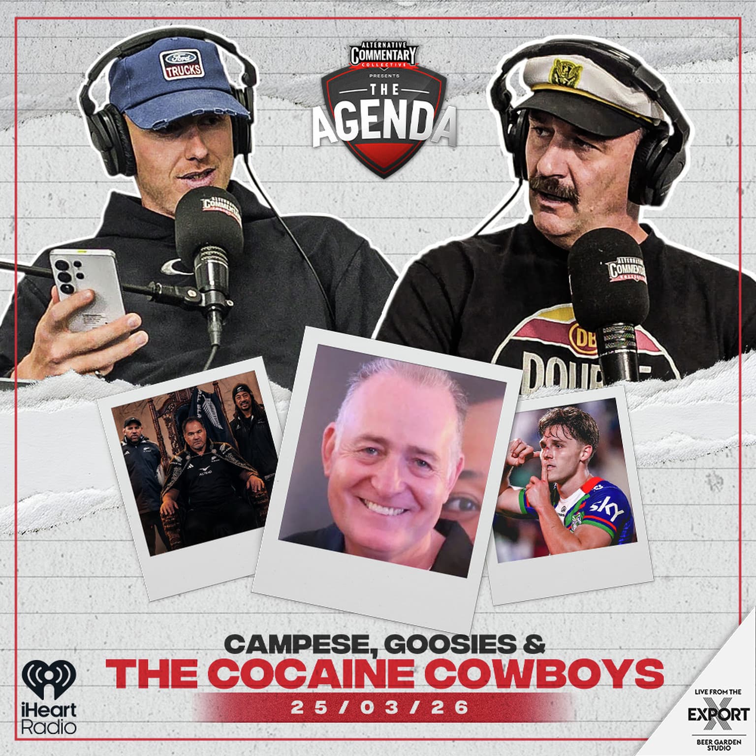 "Campese, Goosies & The Cocaine Cowboys" artwork
