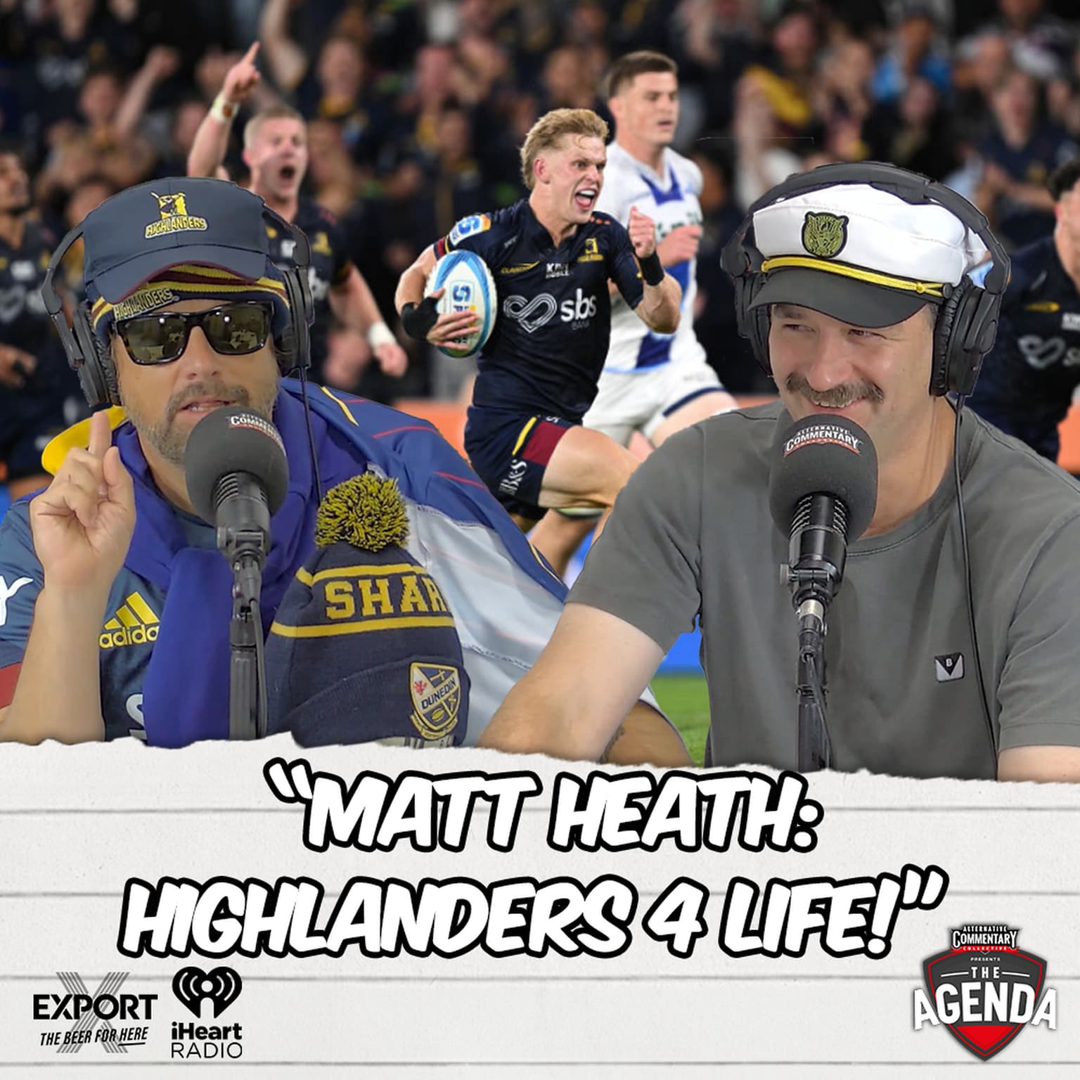“Matt Heath: Highlanders 4 Life!” artwork